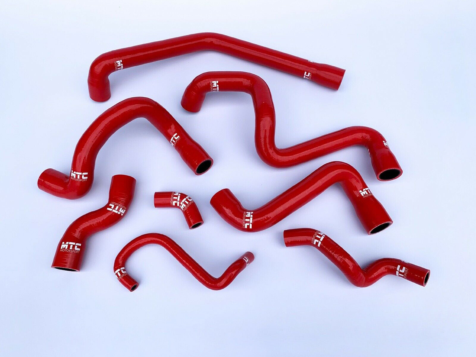 Mini Cooper S R56 R57 Silicone Coolant Hoses 2007-2012 Red | MTC Motorsport