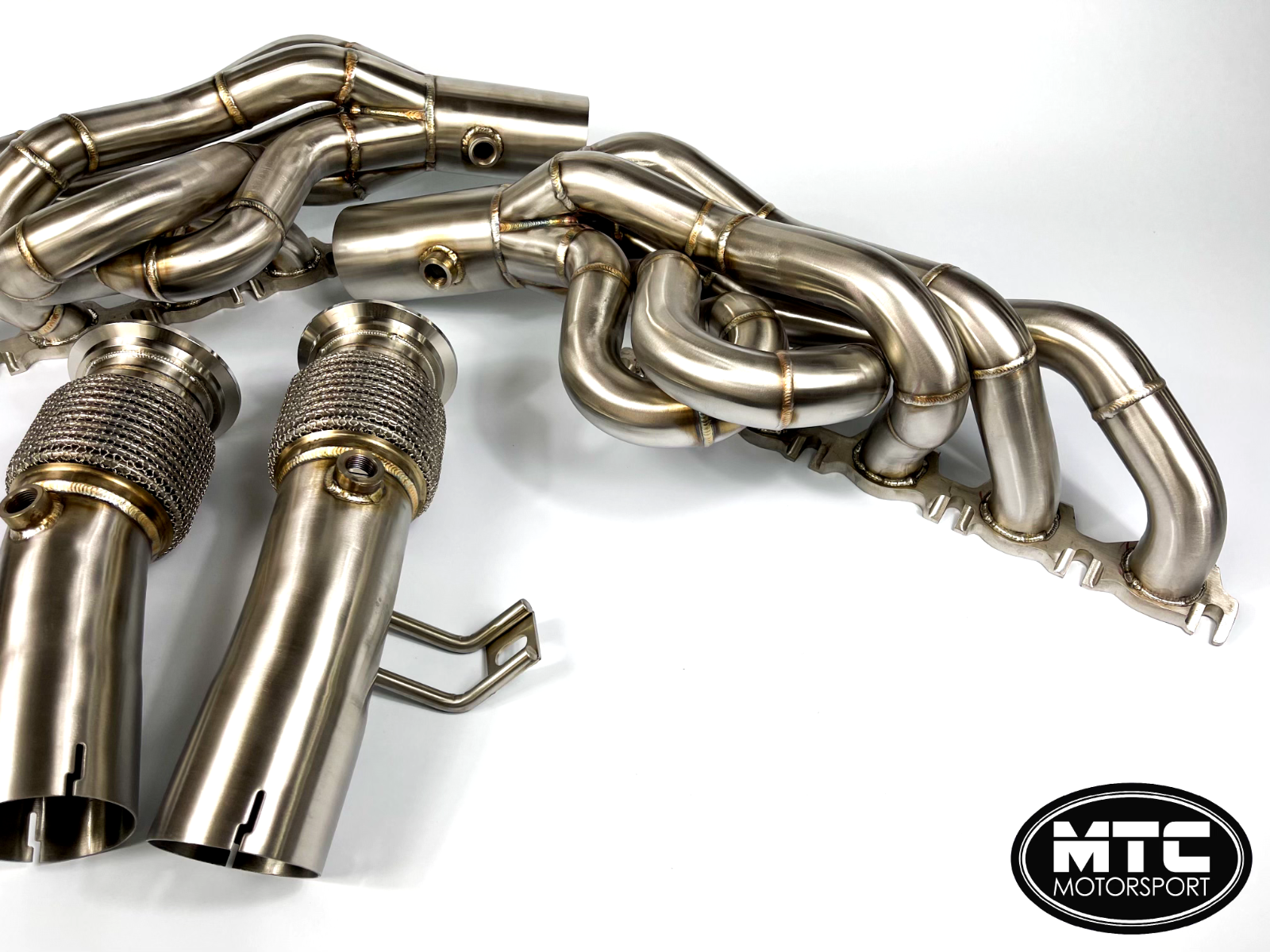 LAMBORGHINI HURACAN V10 EQUAL LENGTH EXHAUST MANIFOLDS BY MTC MOTORSPORT