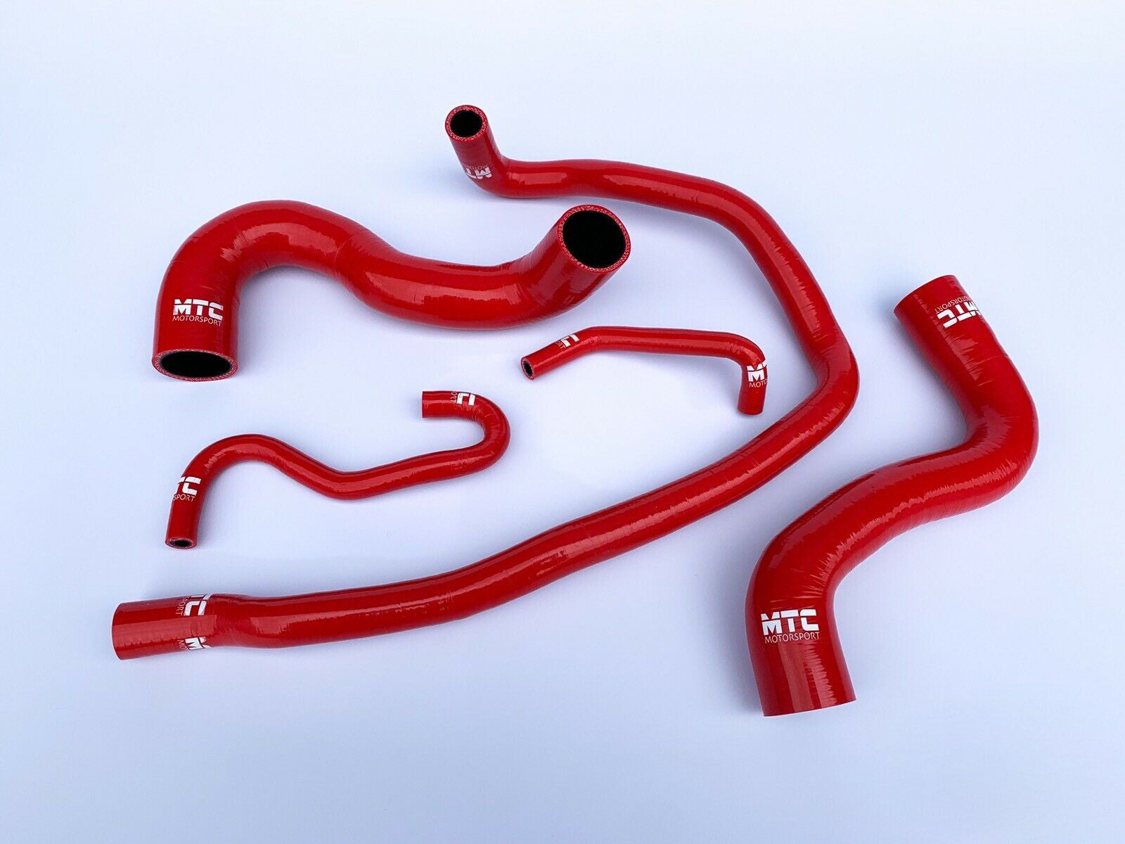 Corsa D VXR Meriva Coolant Water Hoses 1.6T Turbo Red | MTC Motorsport