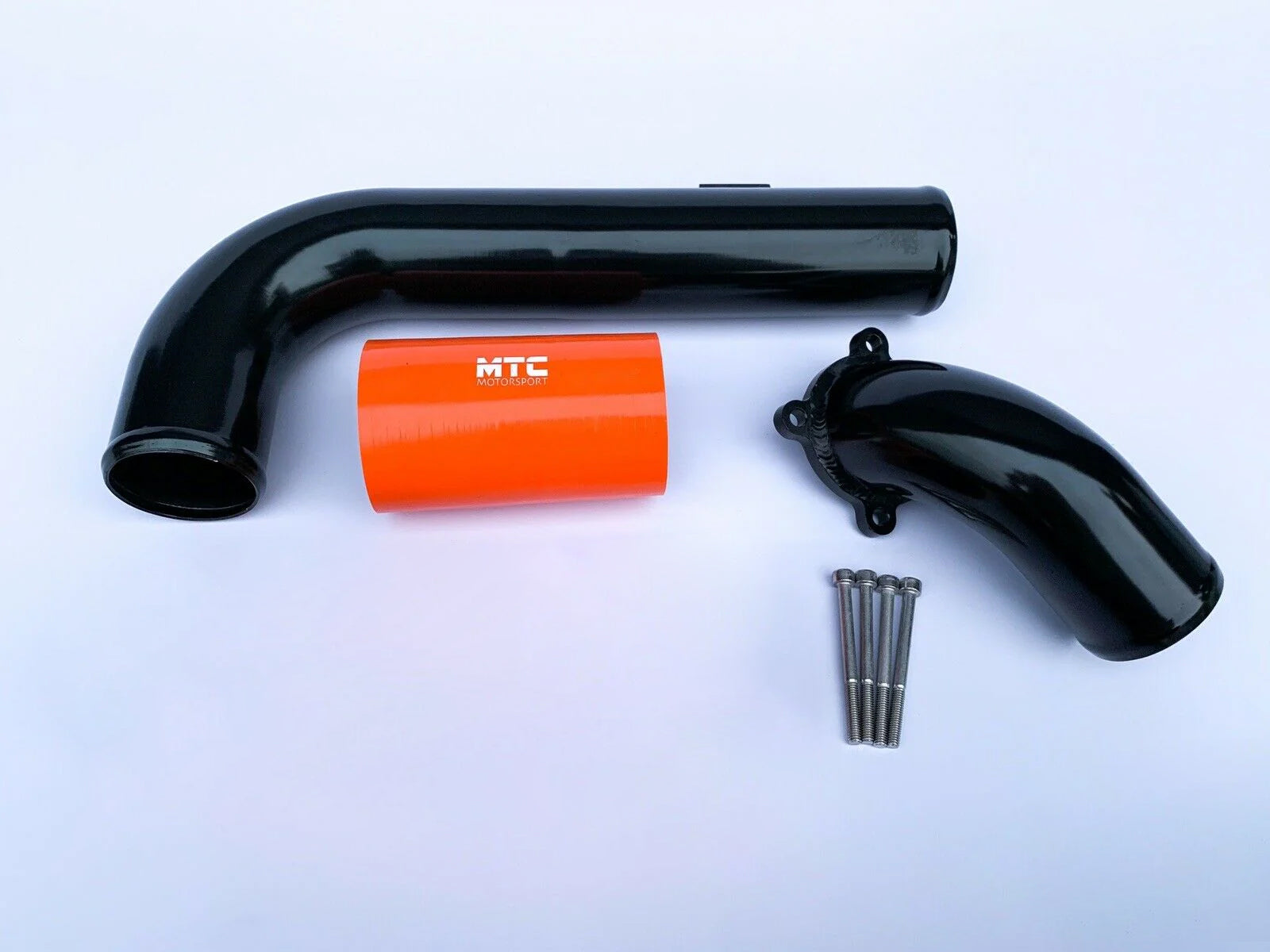 Vauxhall Astra G MK4 GSI/MK5 SRI 2.0 Turbo Z20LET Aluminium Top Hat & Power Pipe Black Pipework | MTC Motorsport