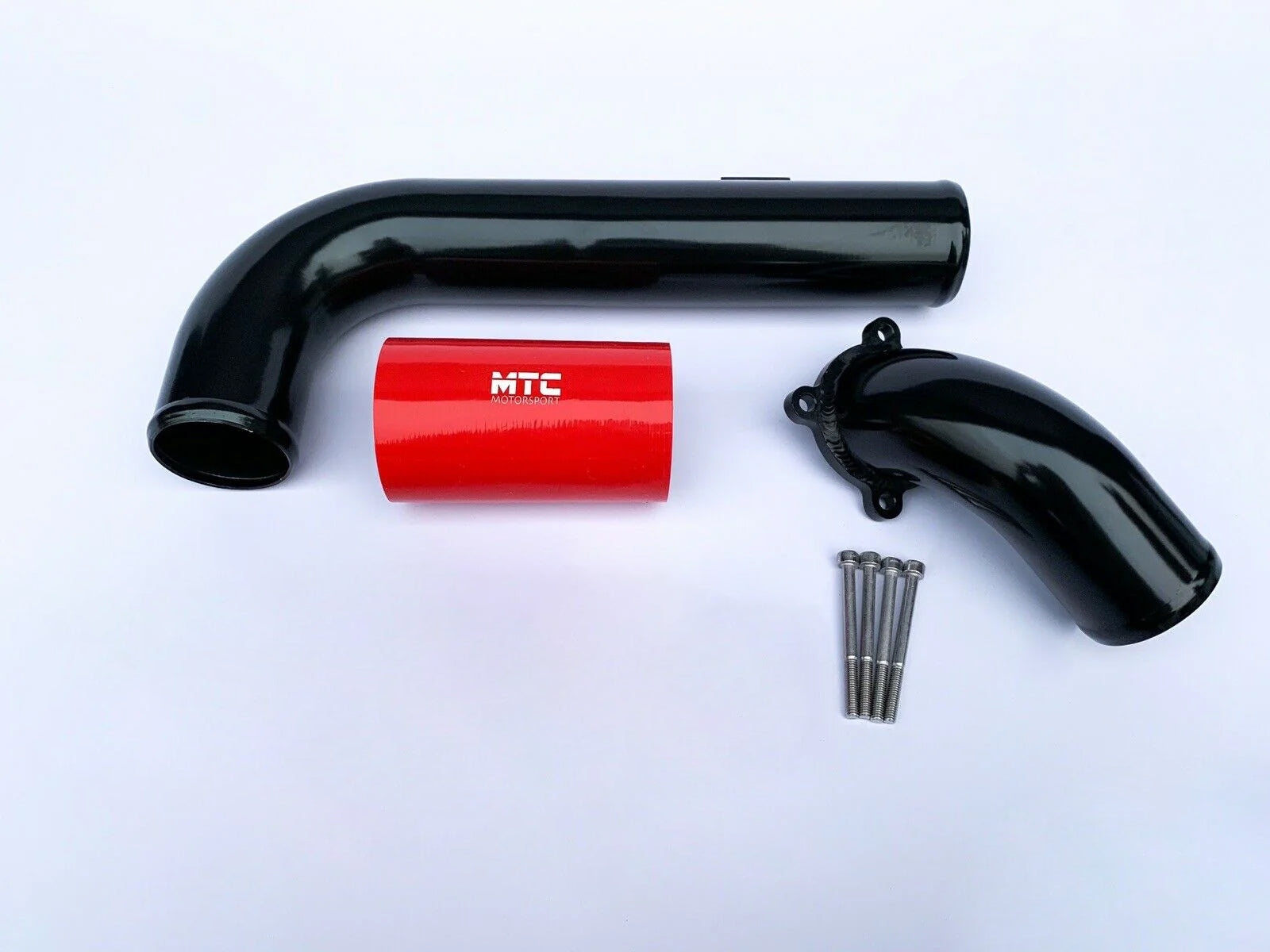 Vauxhall Astra G MK4 GSI/MK5 SRI 2.0 Turbo Z20LET Aluminium Top Hat & Power Pipe Black Pipework | MTC Motorsport