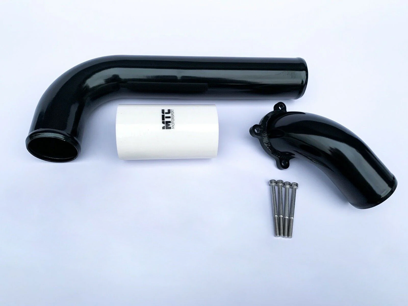 Vauxhall Astra H MK5 VXR 2.0 Turbo Z20LEH Aluminium Top Hat & Power Pipe Black Pipework | MTC Motorsport