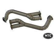 Porsche Cayman/Boxter GTS GT4 Decat Exhaust Downpipes 982 (718) Spyder 4.0L 2020- | MTC Motorsport