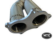 Porsche Cayman/Boxter GTS GT4 Decat Exhaust Downpipes 982 (718) Spyder 4.0L 2020- | MTC Motorsport