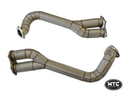 Porsche Cayman/Boxter GTS GT4 Decat Exhaust Downpipes 982 (718) Spyder 4.0L 2020- | MTC Motorsport