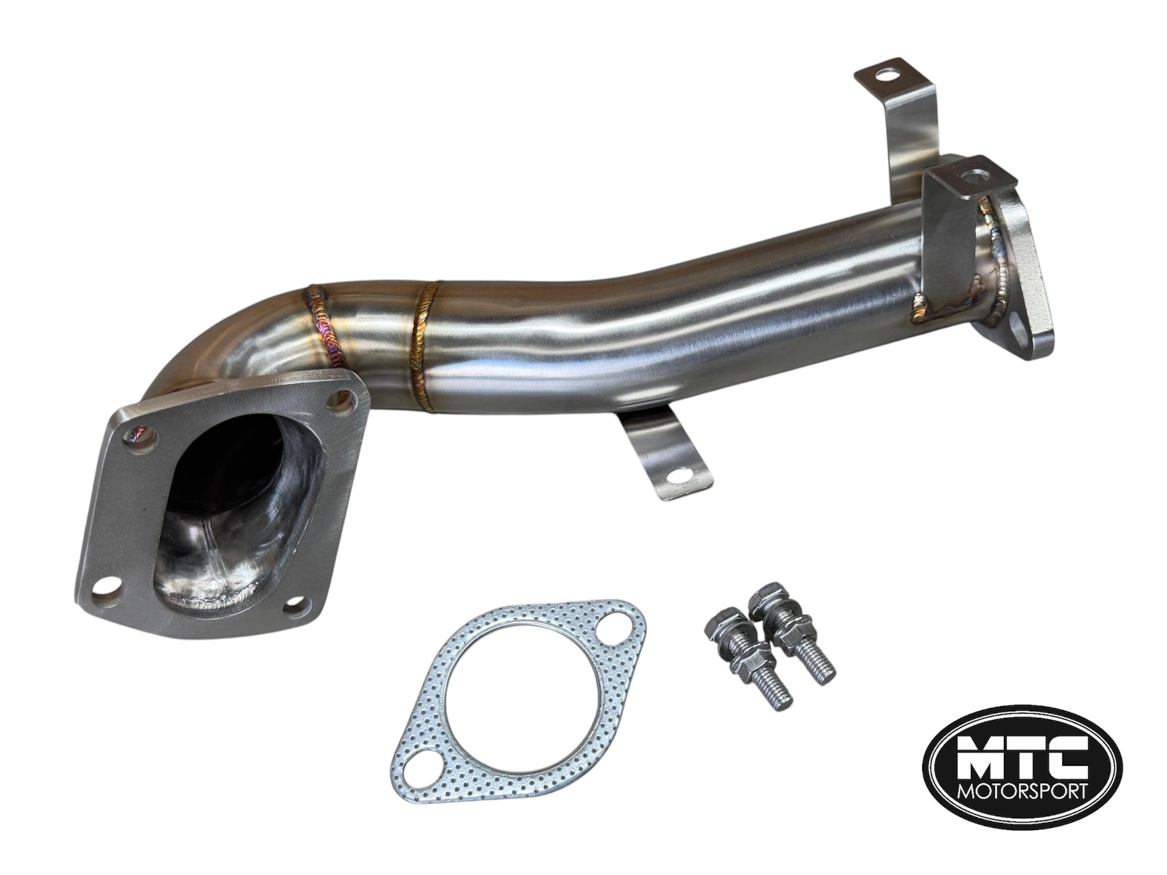 Fiat 500/595/695 1.4 Abarth IHI Turbo Stainless Steel Decat Downpipe By MTC Motorsport