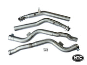 Mercedes E63 4MATIC AWD Decat Downpipes AMG W212 | MTC Motorsport