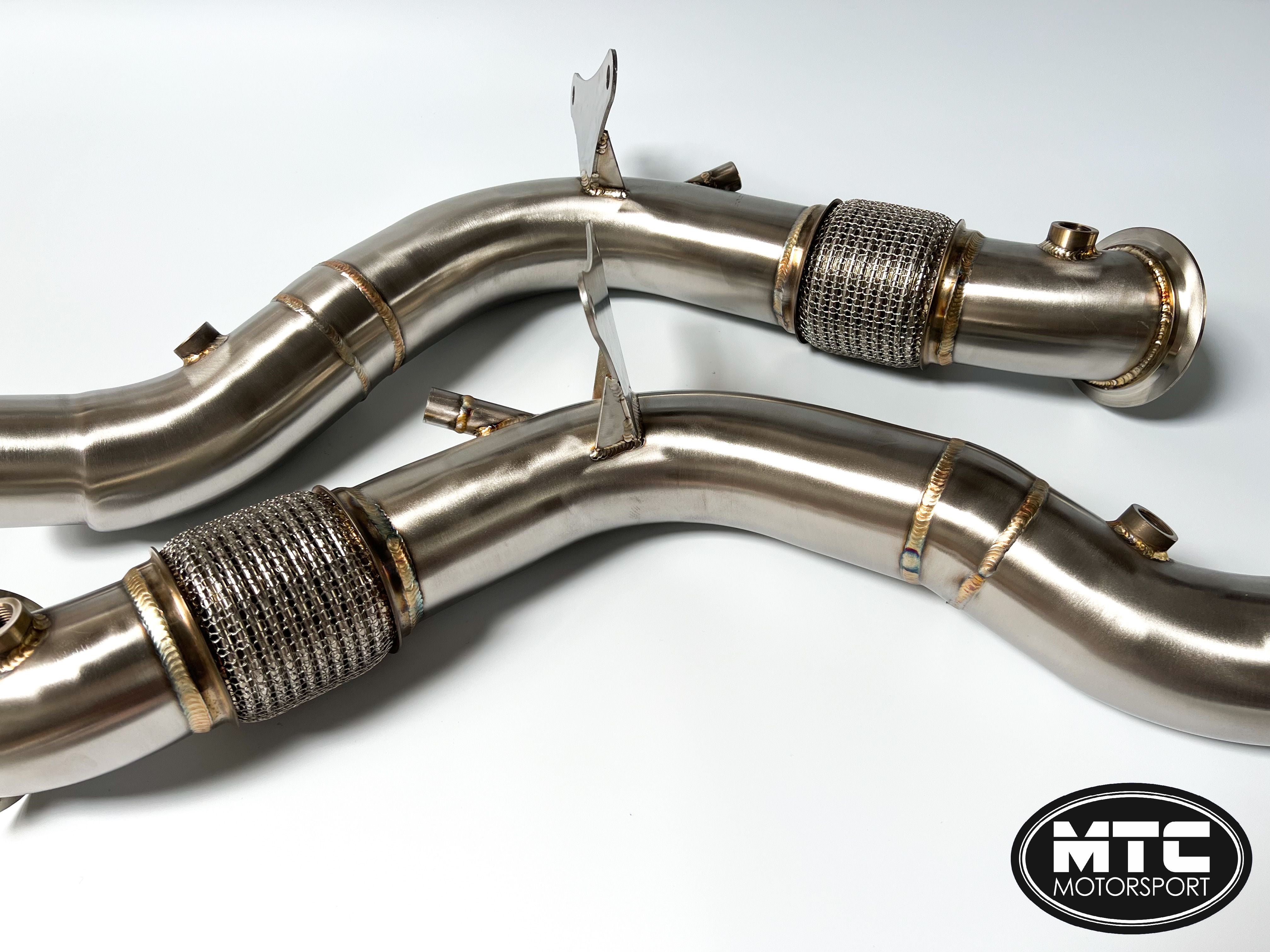 Ferrari 488 Decat Downpipes | MTC Motorsport