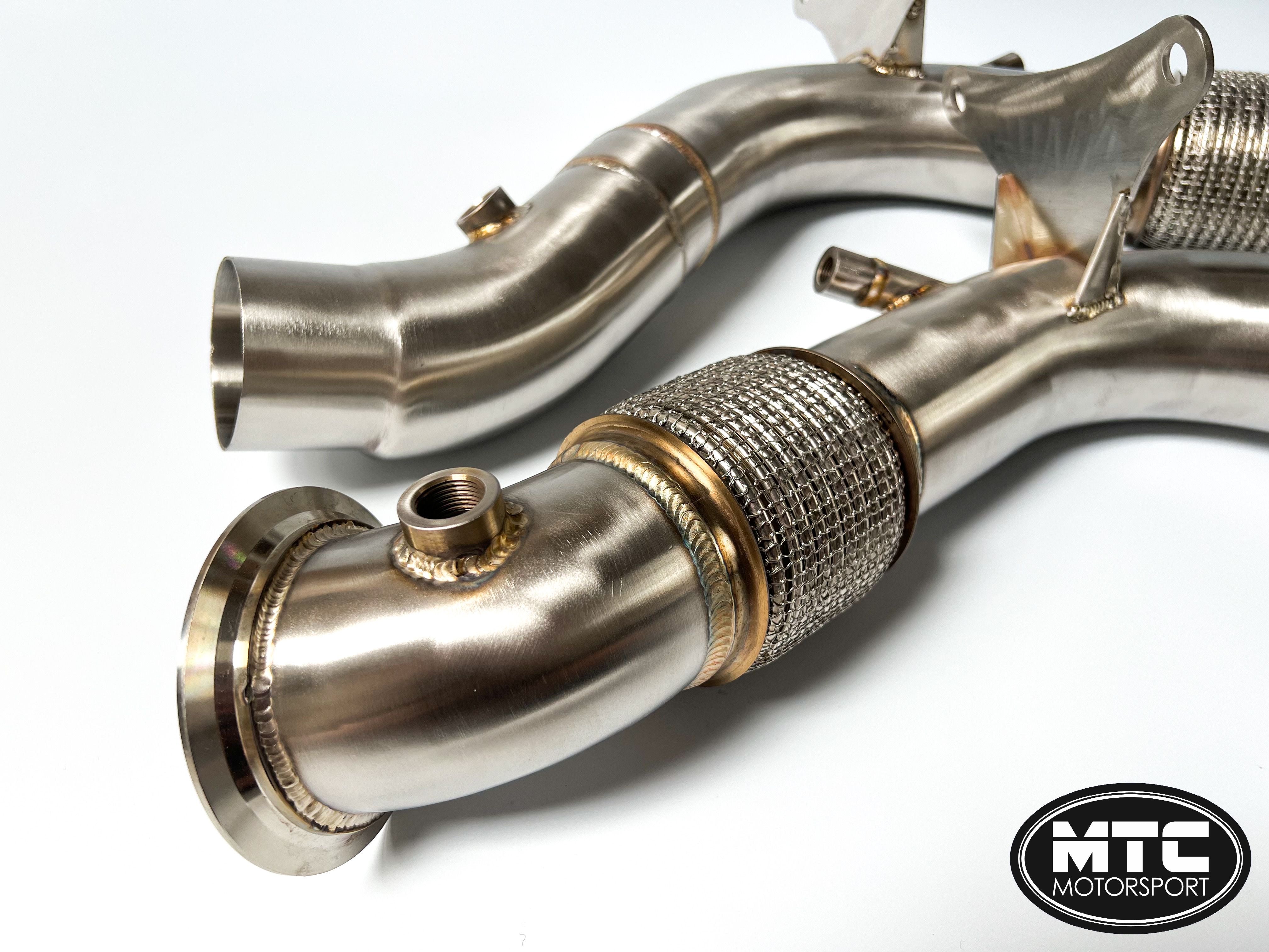 Ferrari 488 Decat Downpipes | MTC Motorsport