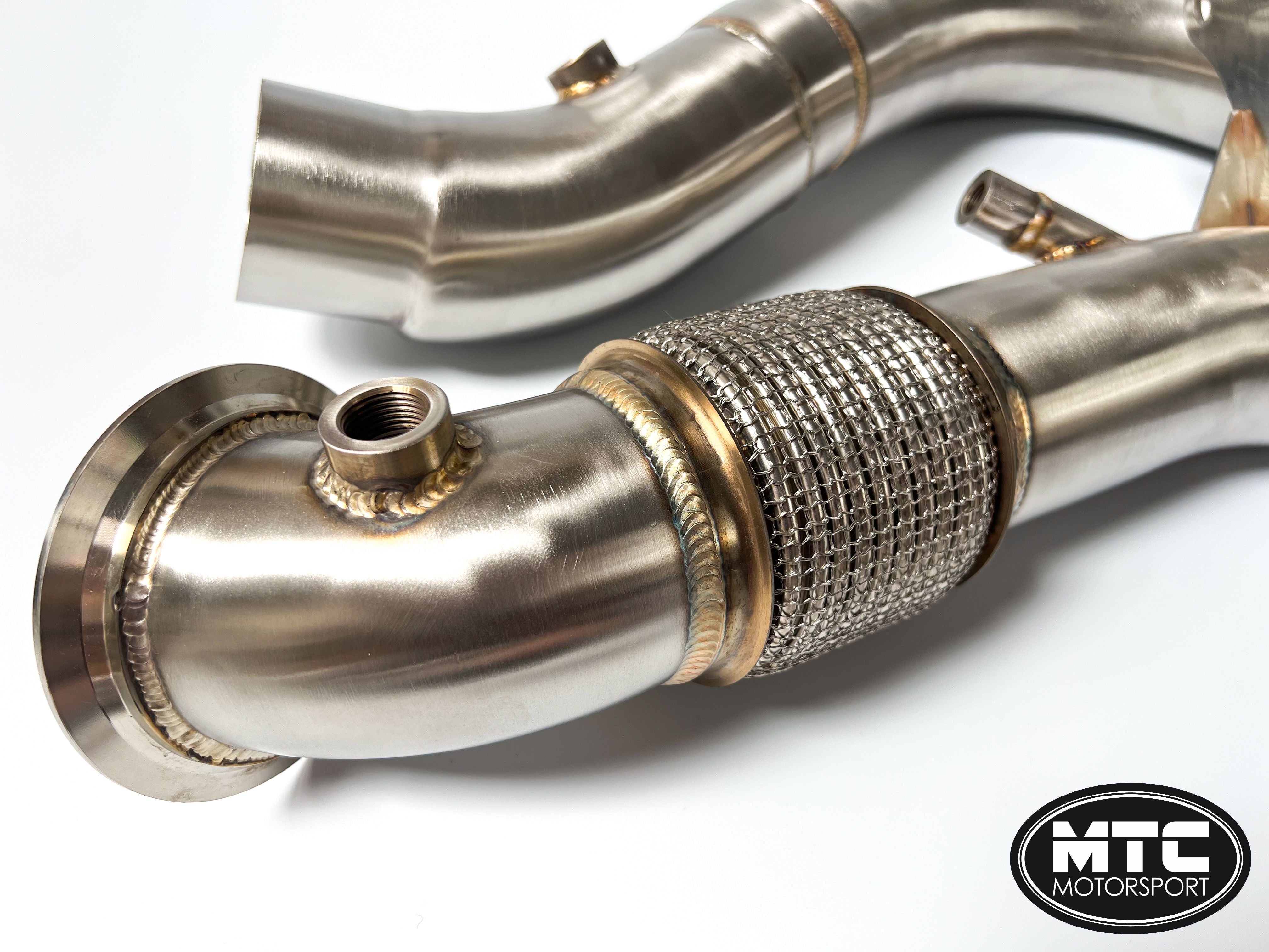 Ferrari 488 Decat Downpipes | MTC Motorsport