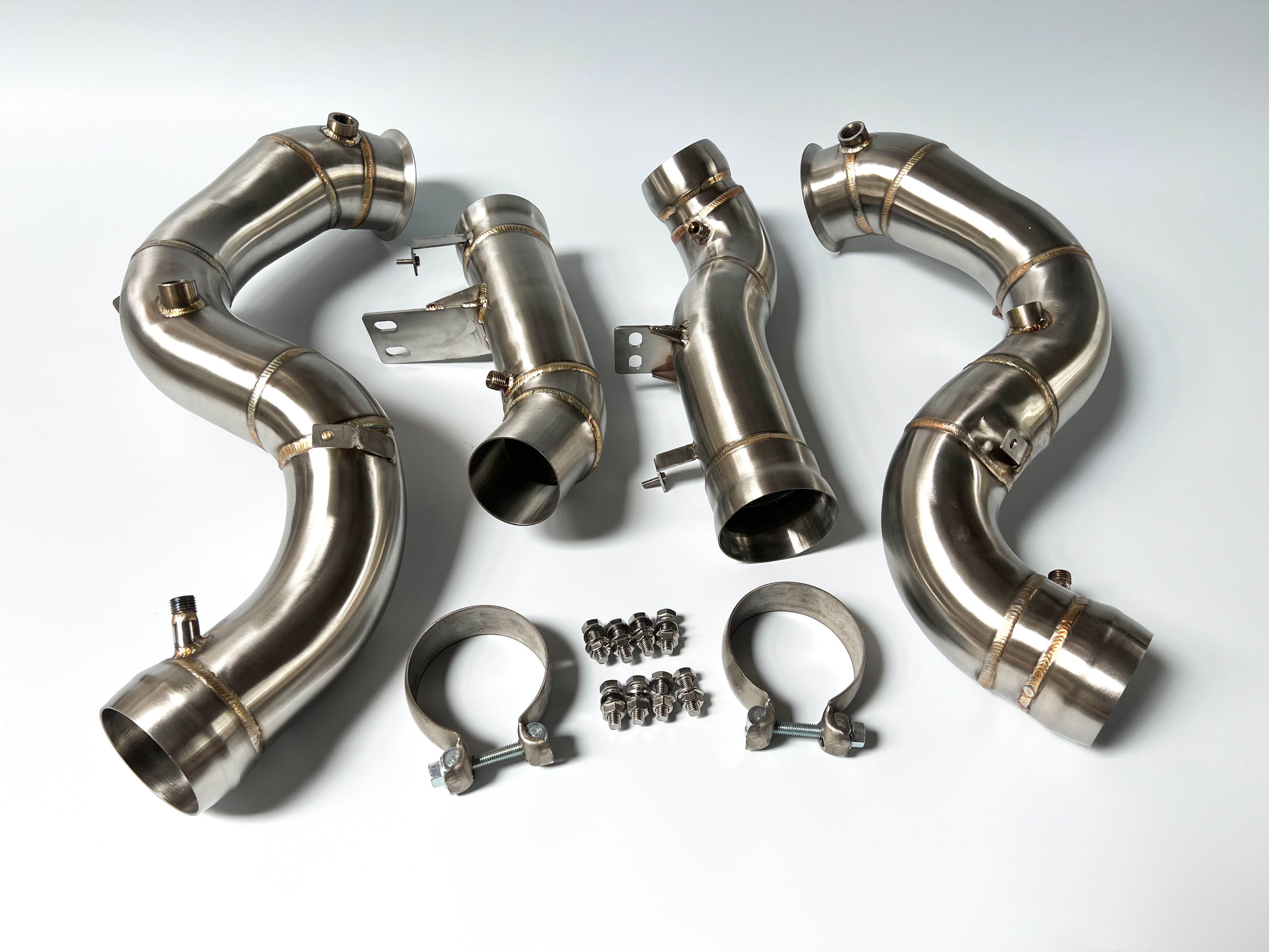 Mercedes GLE63 S Decat Downpipes | MTC Motorsport