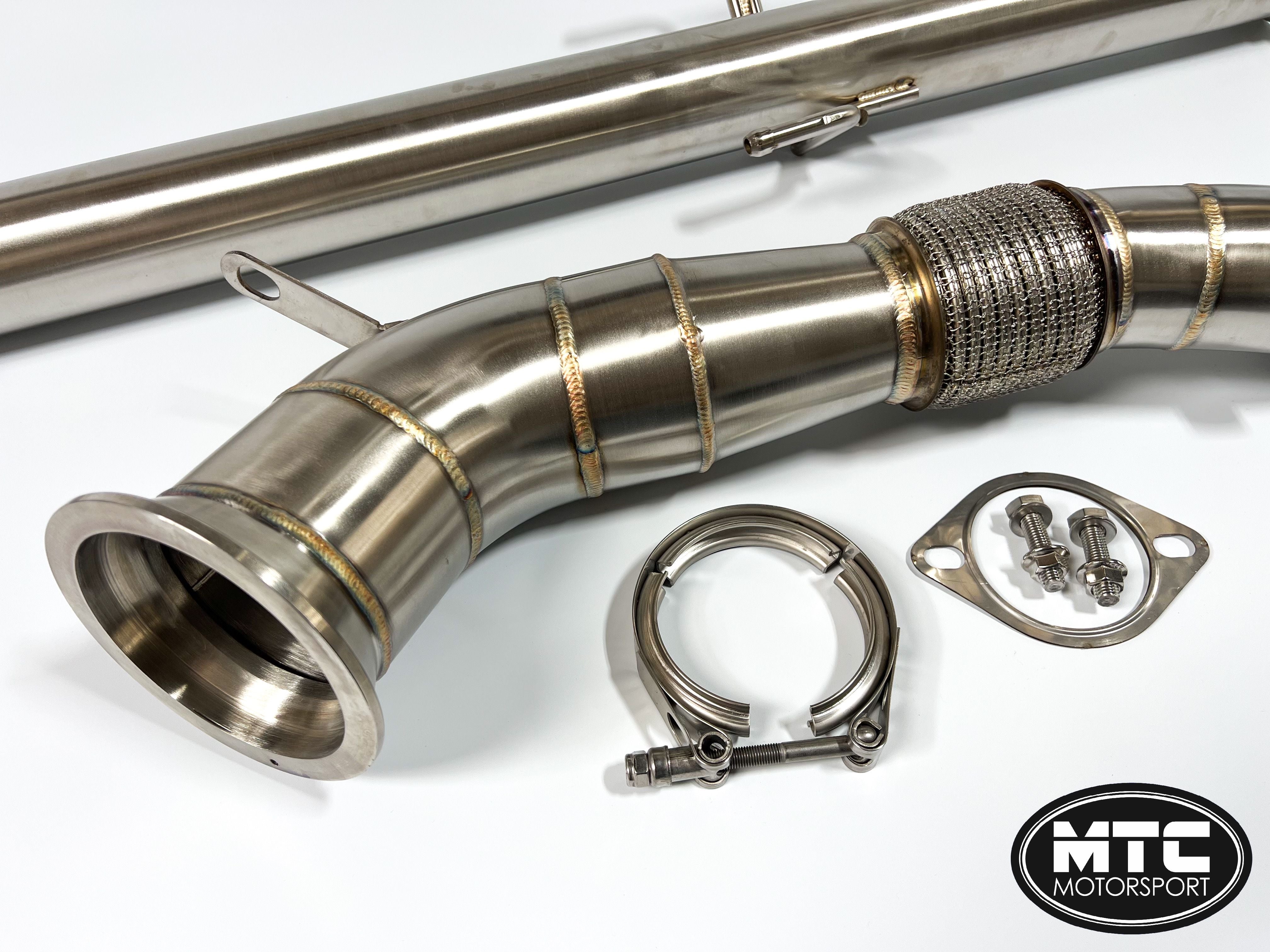 Toyota Yaris GR 1.6 Decat Downpipe and Mid Pipe Section 2020+ | MTC Motorsport