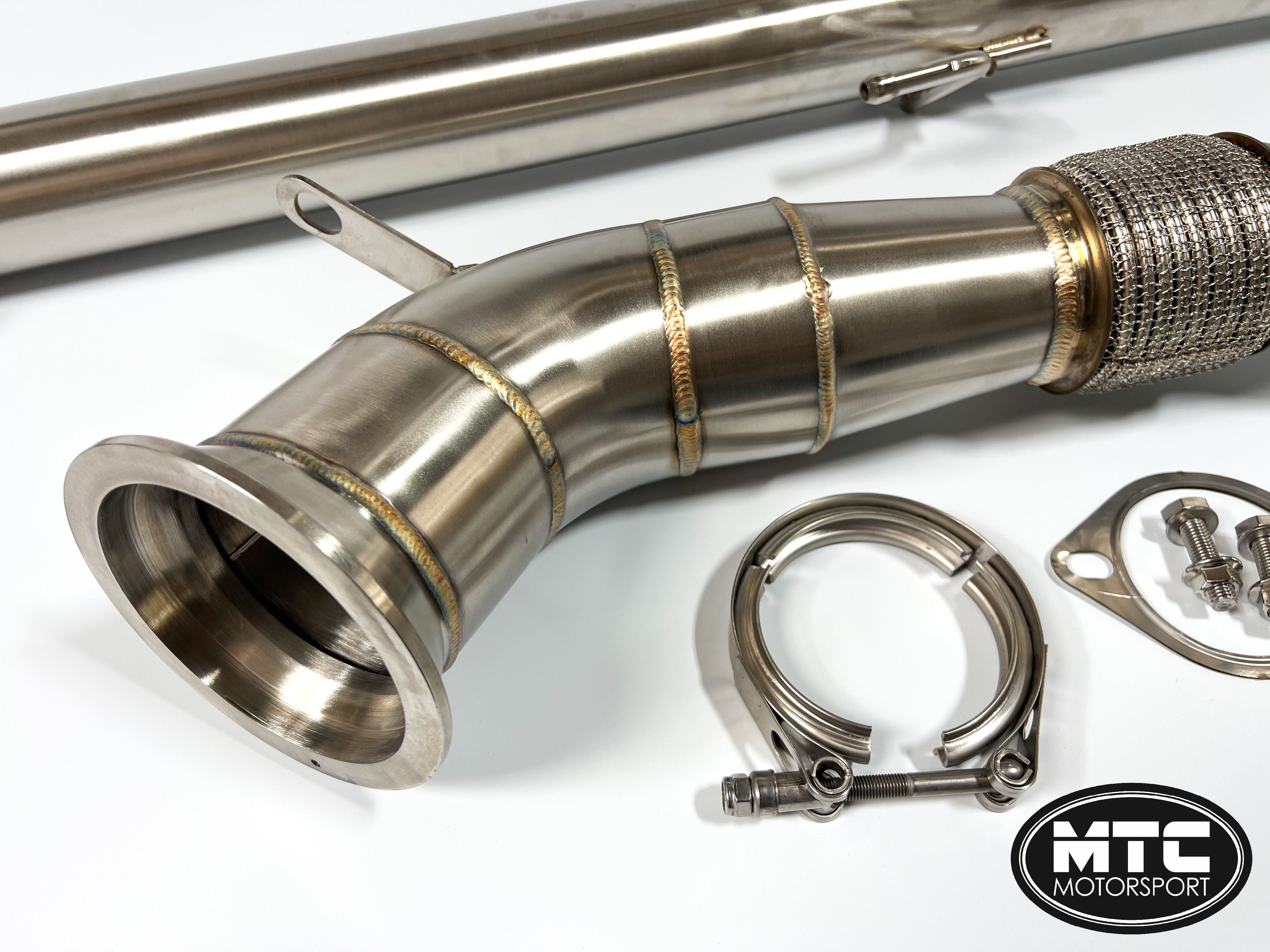 Toyota Yaris GR 1.6 Decat Downpipe and Mid Pipe Section 2020+ | MTC Motorsport