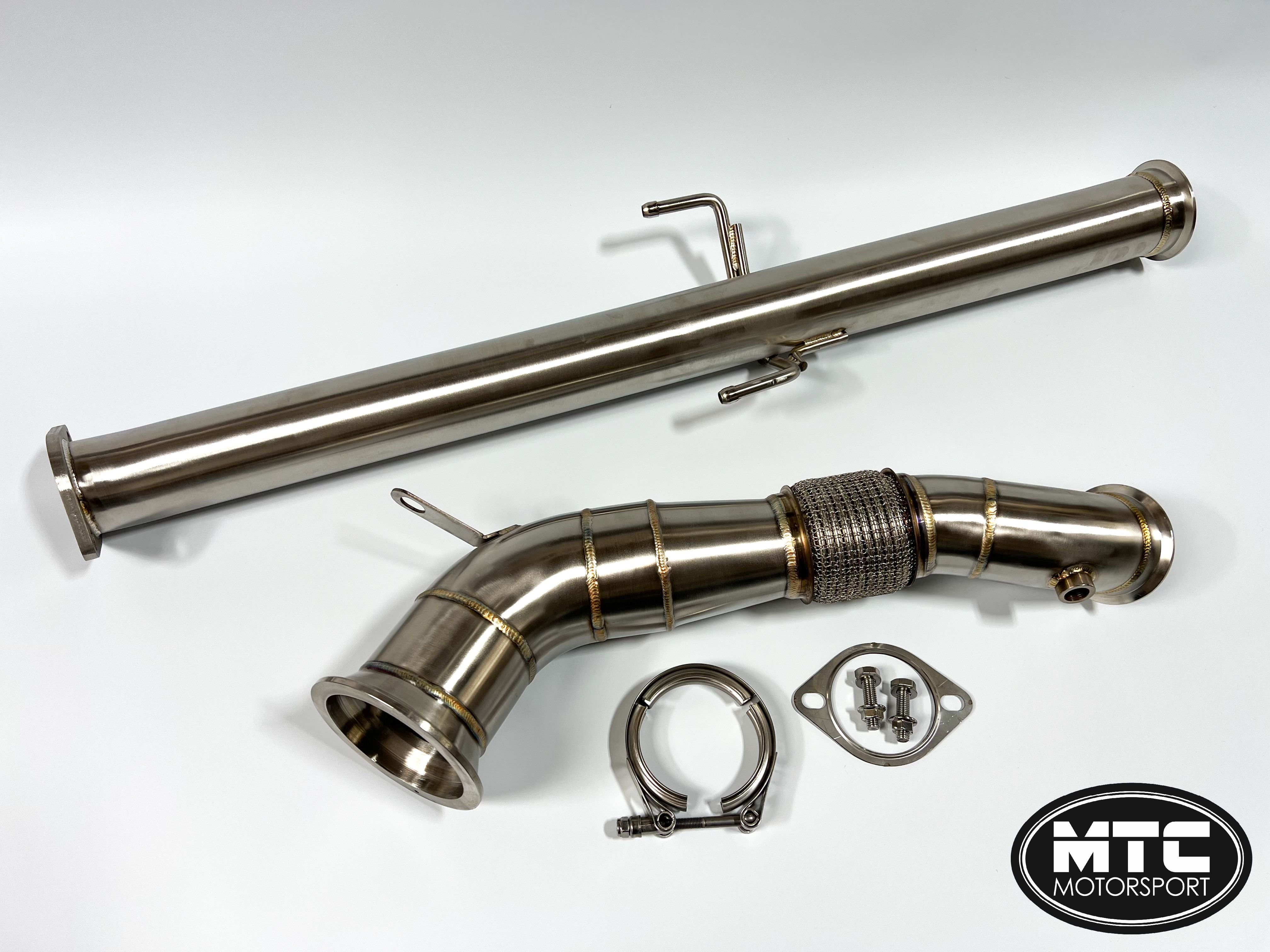 Toyota Yaris GR 1.6 Decat Downpipe and Mid Pipe Section 2020+ | MTC Motorsport