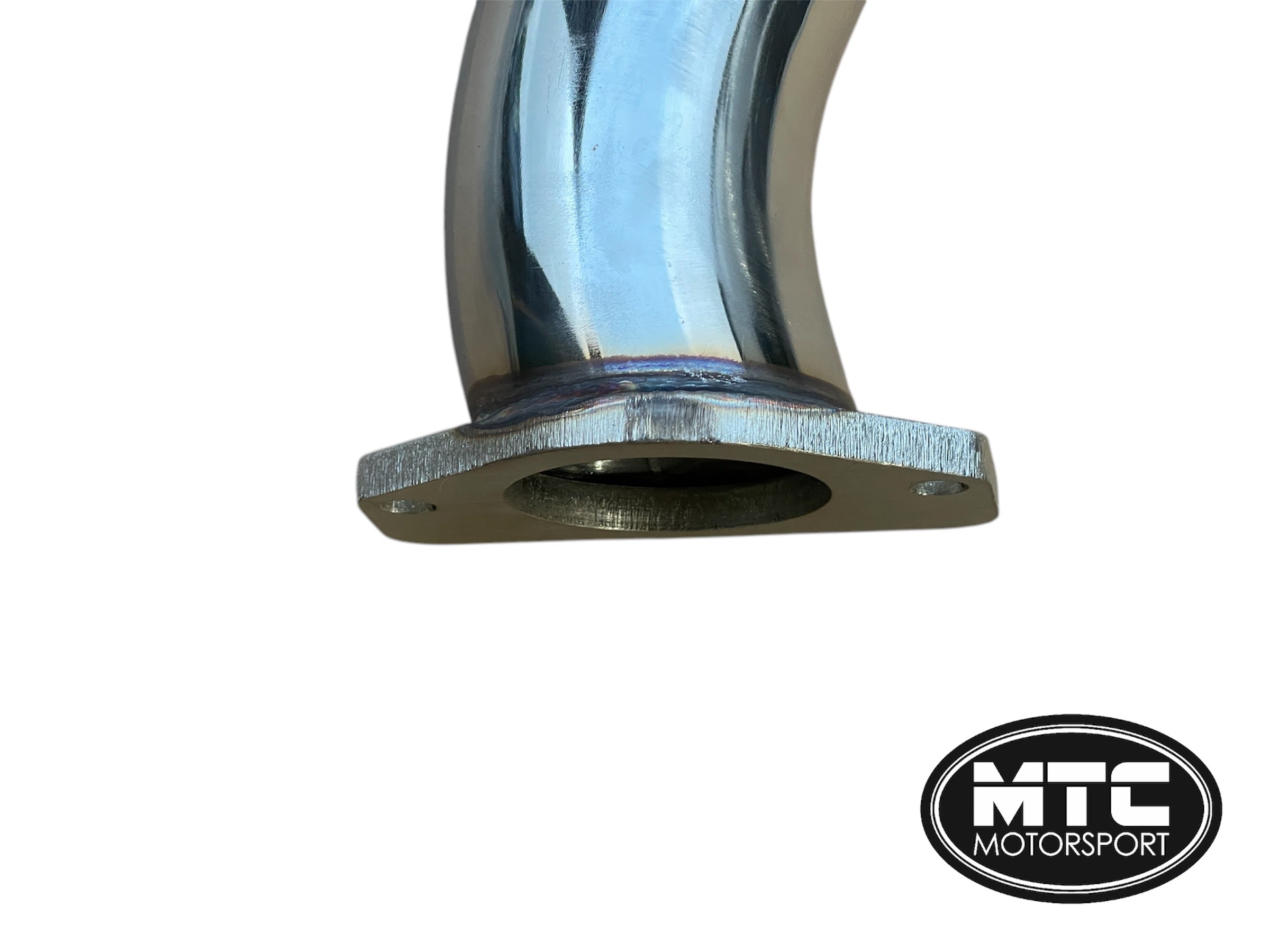 Fiat 500/595/695 1.4 Abarth Garrett Turbo 3" Stainless Steel Decat Downpipe By MTC Motorsport