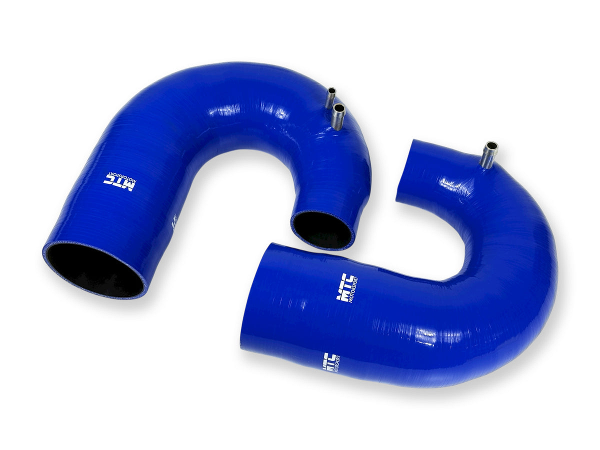 McLaren 720S 765LT Silicone Turbo Intake Induction Inlet Hoses Blue