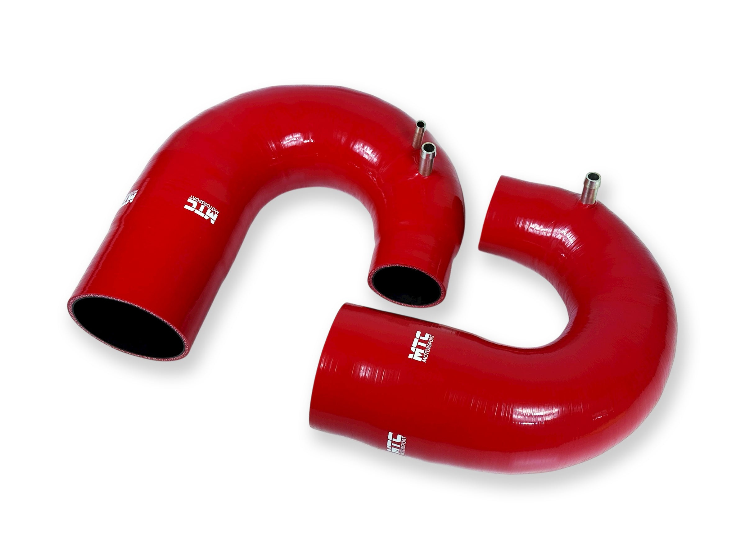 McLaren 720S 765LT Silicone Turbo Intake Induction Inlet Hoses Red | MTC Motorsport