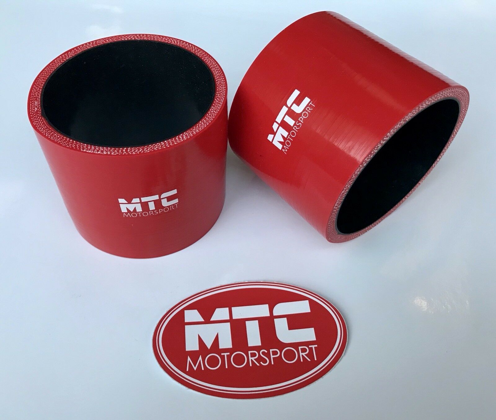 Ferrari 488 GTB Spider Silicone Intake Hoses 8 PLY Red | MTC Motorsport