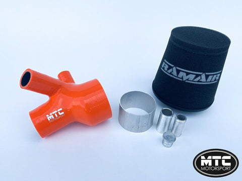 Citroen DS3 1.6T Intake Hose and Filter Kit | Induction Kit Orange | MTC Motorsport