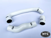 Ford Fiesta MK8 1.0 Ecoboost Intercooler Boost Turbo Hoses White | MTC Motorsport