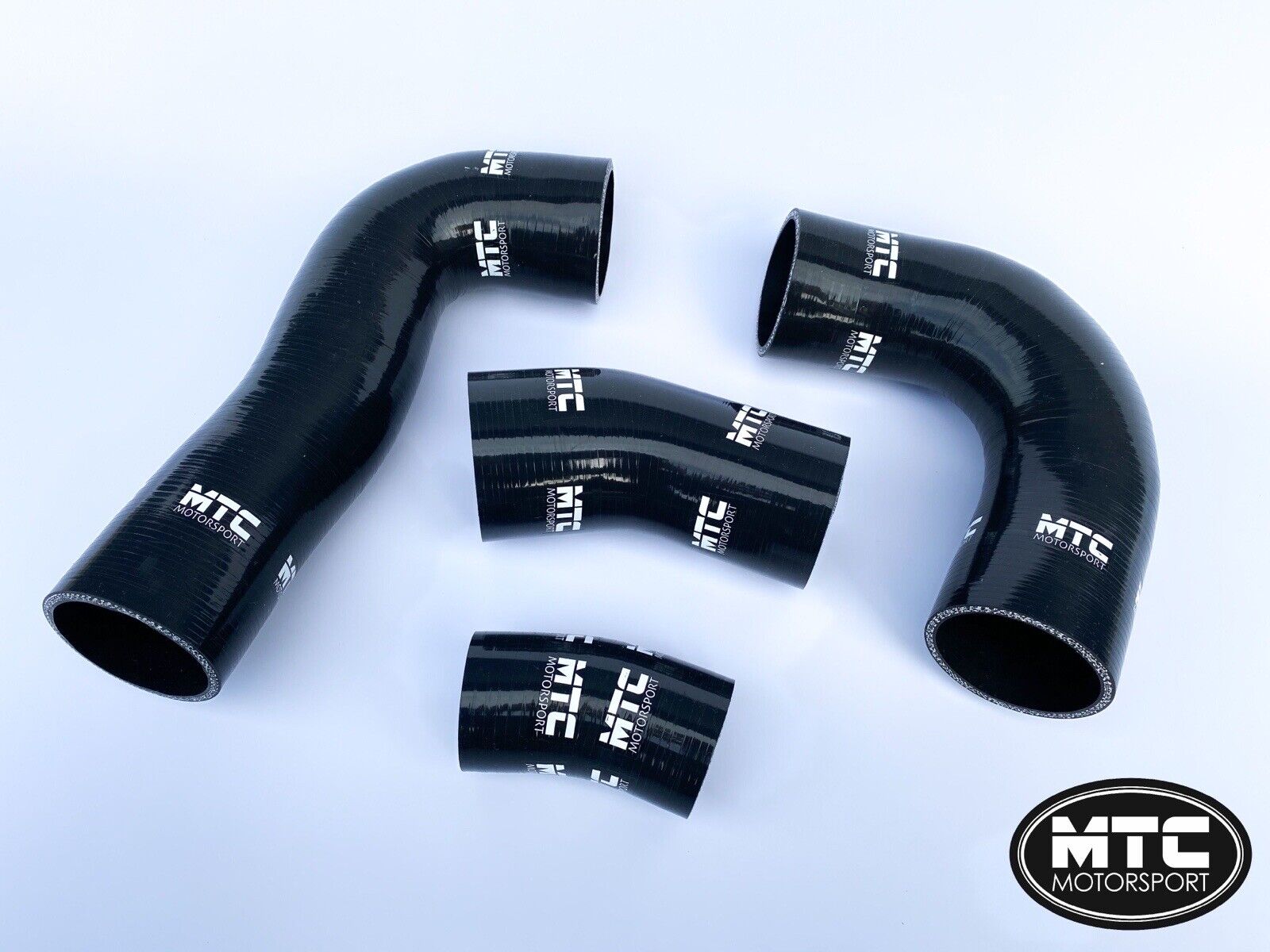 Golf R MK7 GTI 2.0 Turbo Silicone Boost Hoses Black | MTC Motorsport