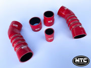 Audi TTRS Silicone Boost Hoses Turbo 8S Pre Facelift Red | MTC Motorsport