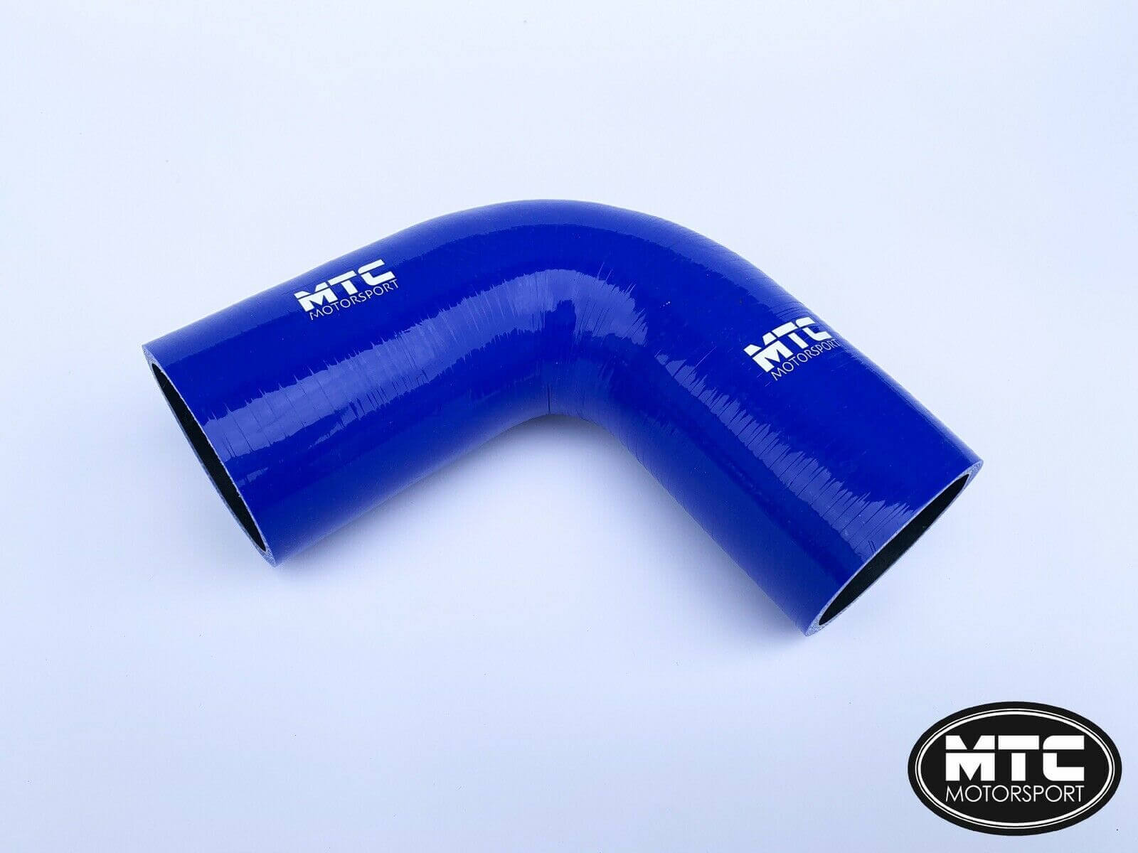 63mm 2.5" Silicone 90 Degree Bend Hose Elbow 150mm Legs | MTC Motorsport