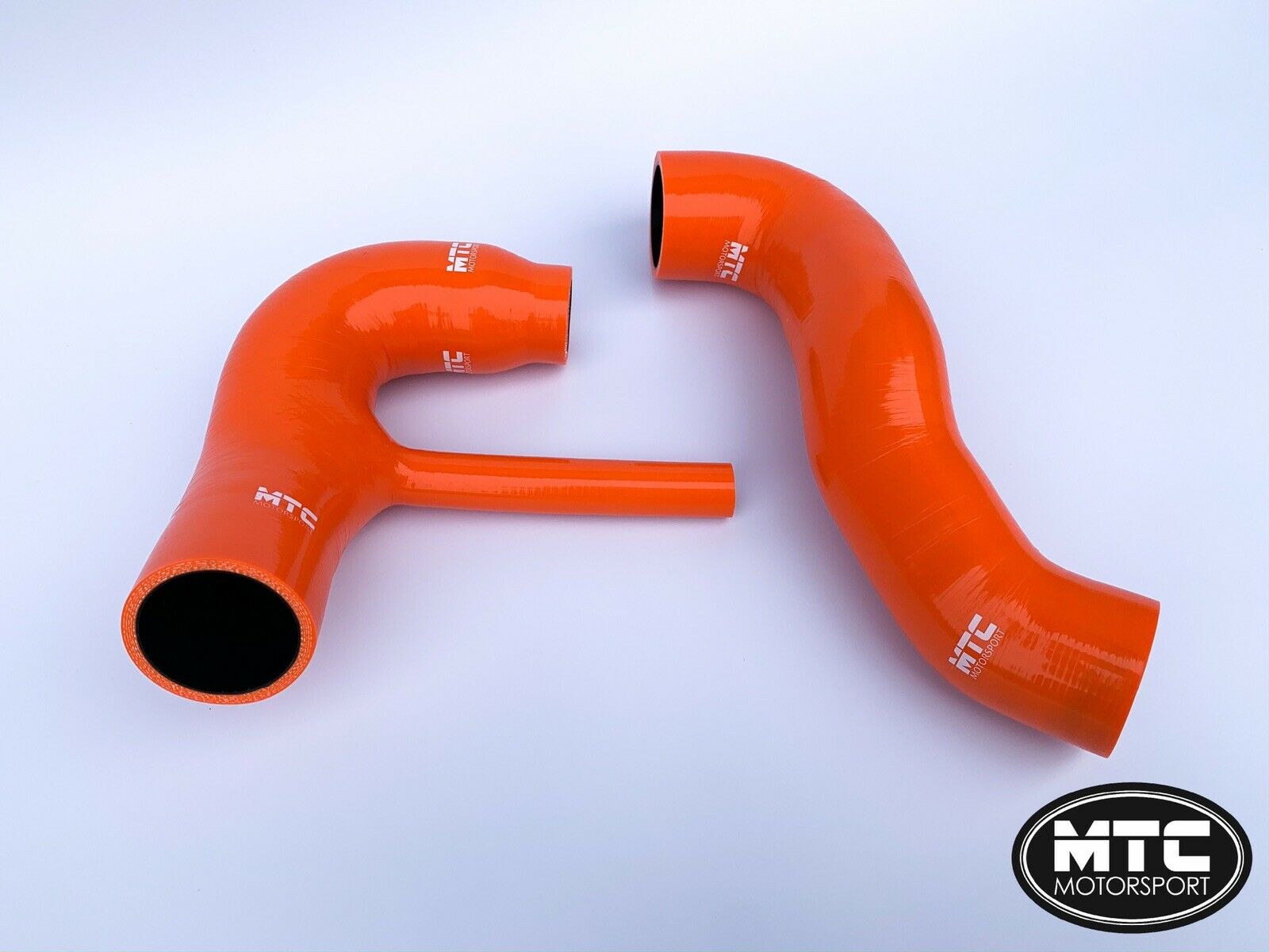 Ford Fiesta 1.0L Ecoboost Induction Turbo Hoses MK7 MK8 Orange | MTC Motorsport