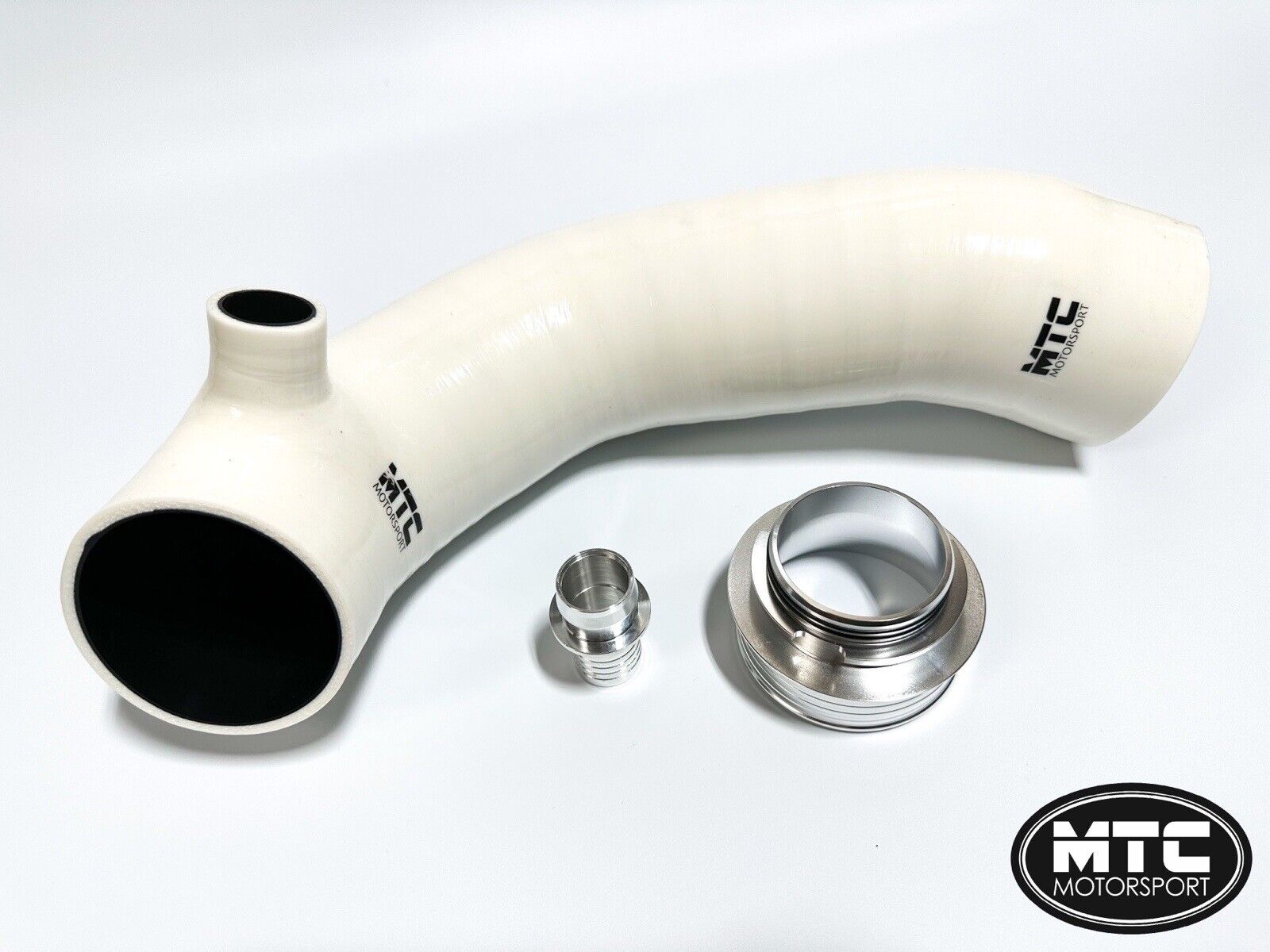 Intake Inlet Hose | Turbo Elbow Pipe Audi S3 A3 TTS 2.0T White | MTC Motorsport