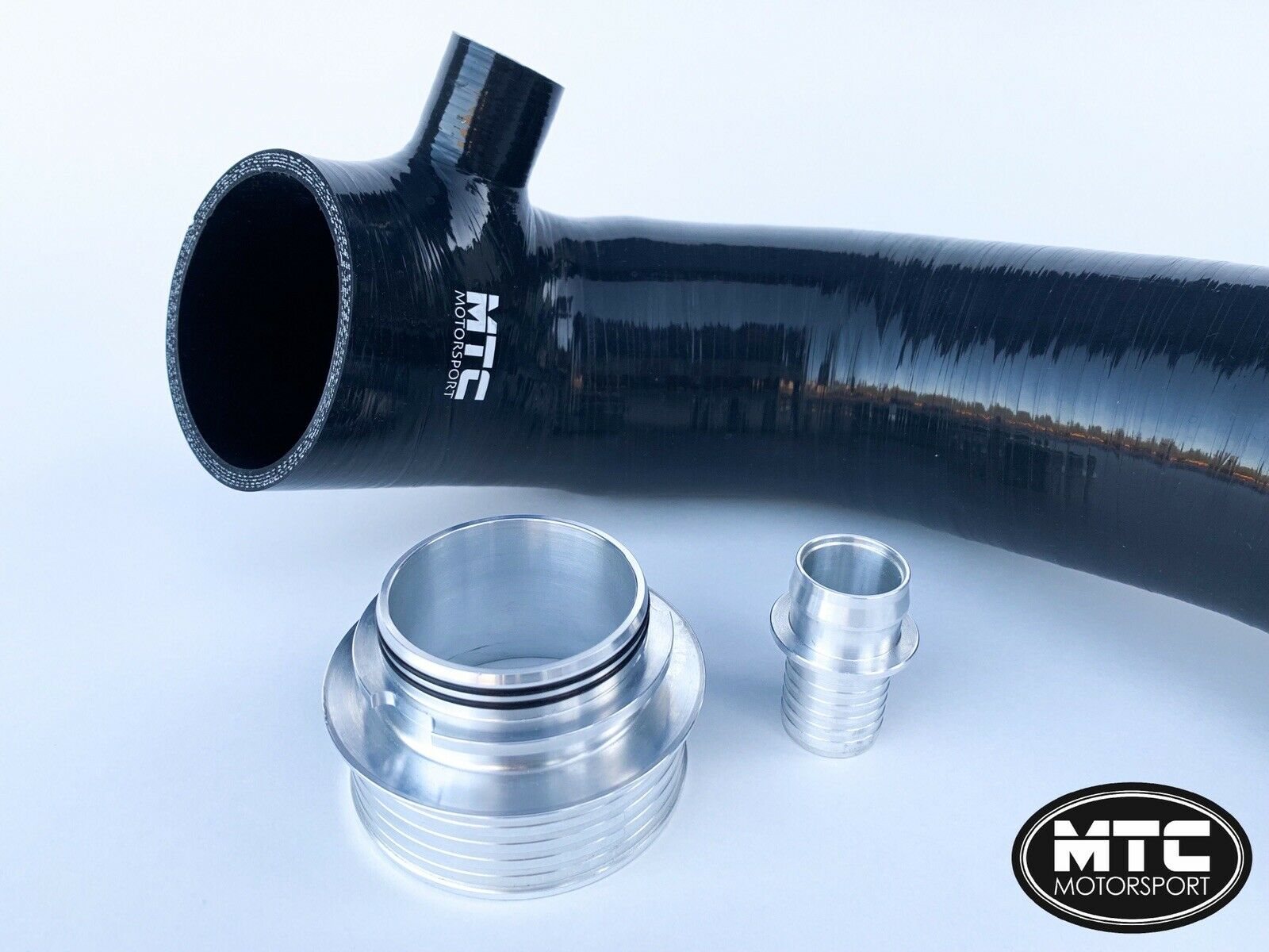 Intake Inlet Hose | Turbo Elbow Pipe Audi S3 A3 TTS 2.0T Black | MTC Motorsport