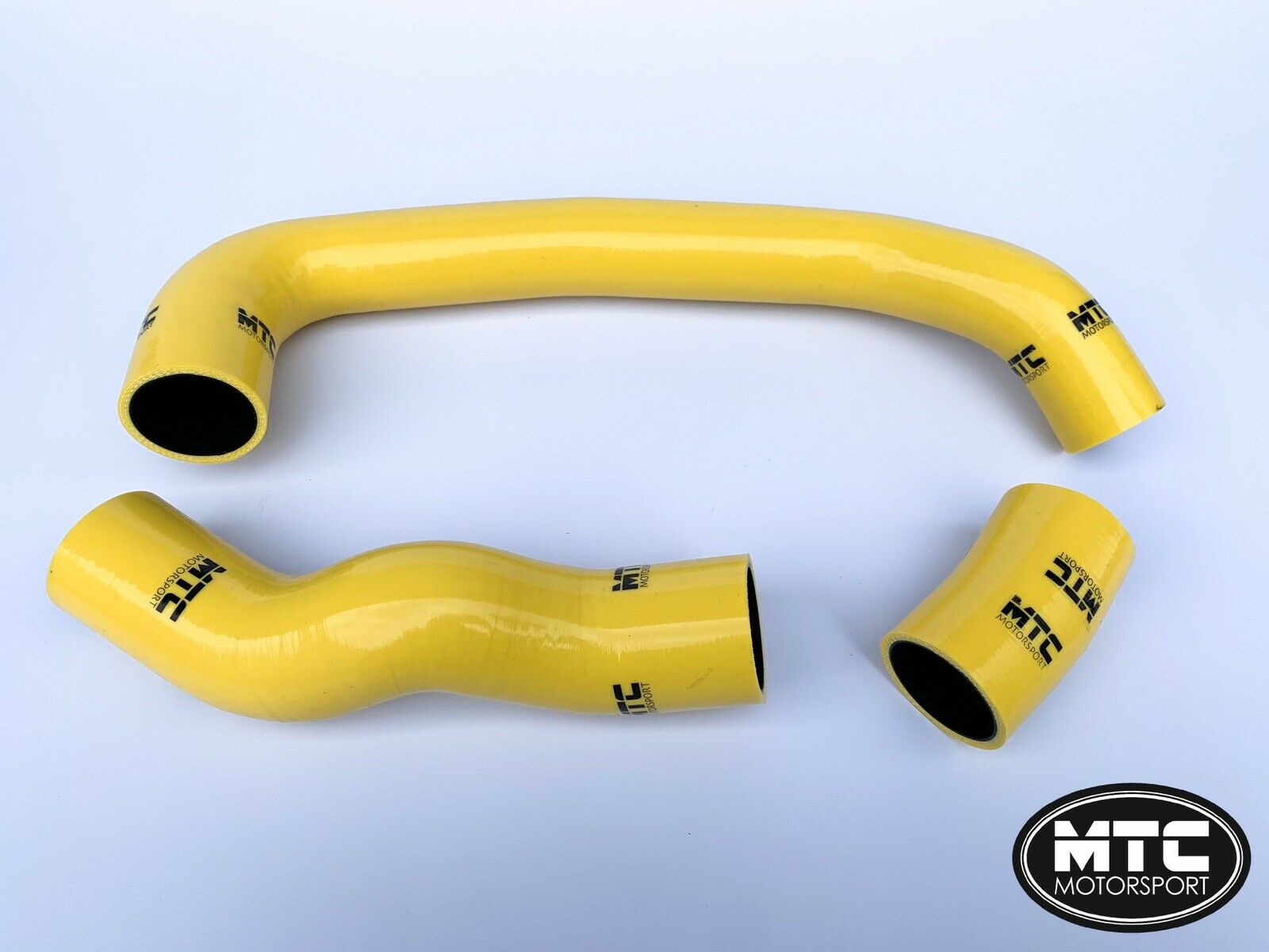 Ford Fiesta MK8 1.0 Ecoboost Intercooler Boost Turbo Hoses Yellow | MTC Motorsport