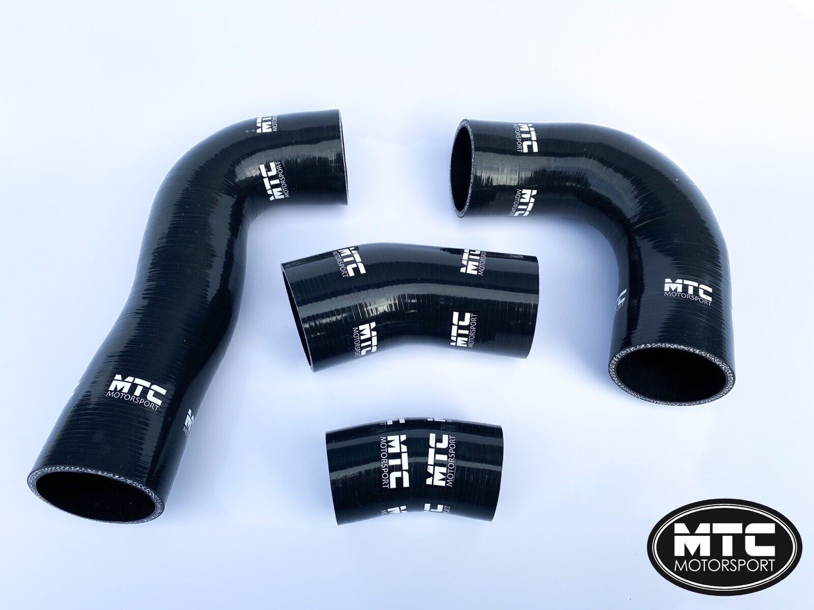 Golf R MK7 GTI 2.0 Turbo Silicone Boost Hoses Black | MTC Motorsport