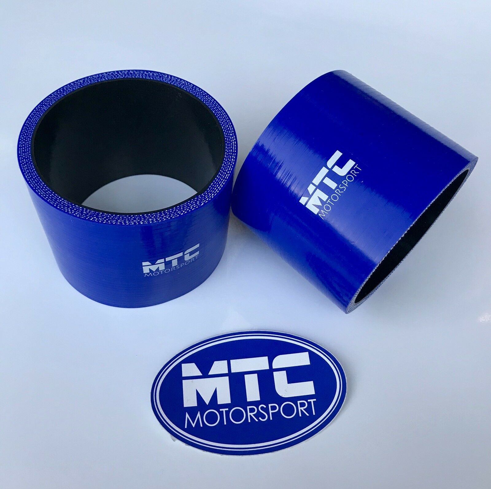 Ferrari 488 GTB Spider Silicone Intake Hoses 8 PLY Blue | MTC Motorsport