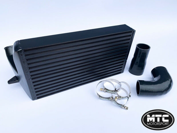 BMW 135i 335i N54 Huge Stepped Intercooler Black | MTC Motorsport