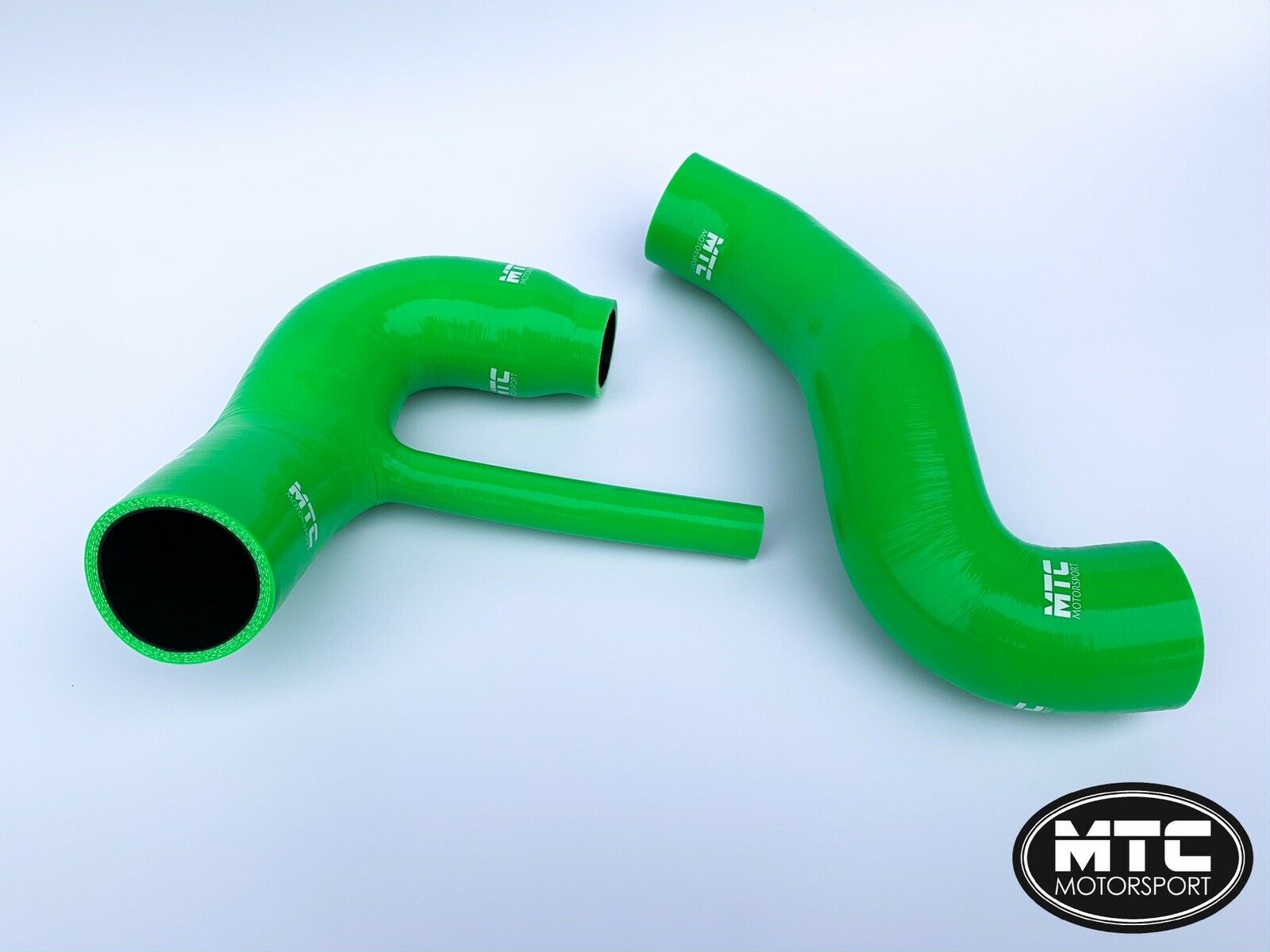 Ford Fiesta 1.0L Ecoboost Induction Turbo Hoses MK7 MK8 Green | MTC Motorsport