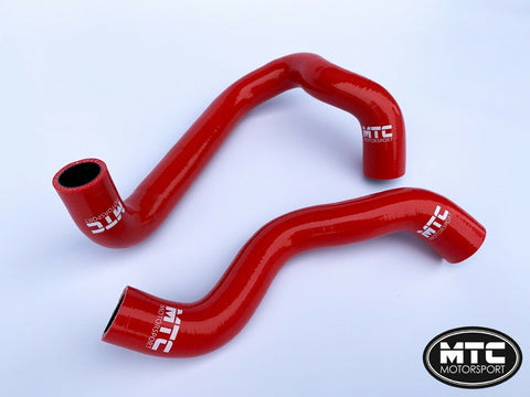 Ford Fiesta ST180 Coolant Radiator Hoses Red | MTC Motorsport