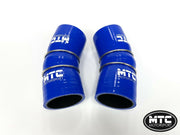 Audi RS6 RS7 S8 C7 Boost Hoses Turbos to Chargecooler Blue | MTC Motorsport