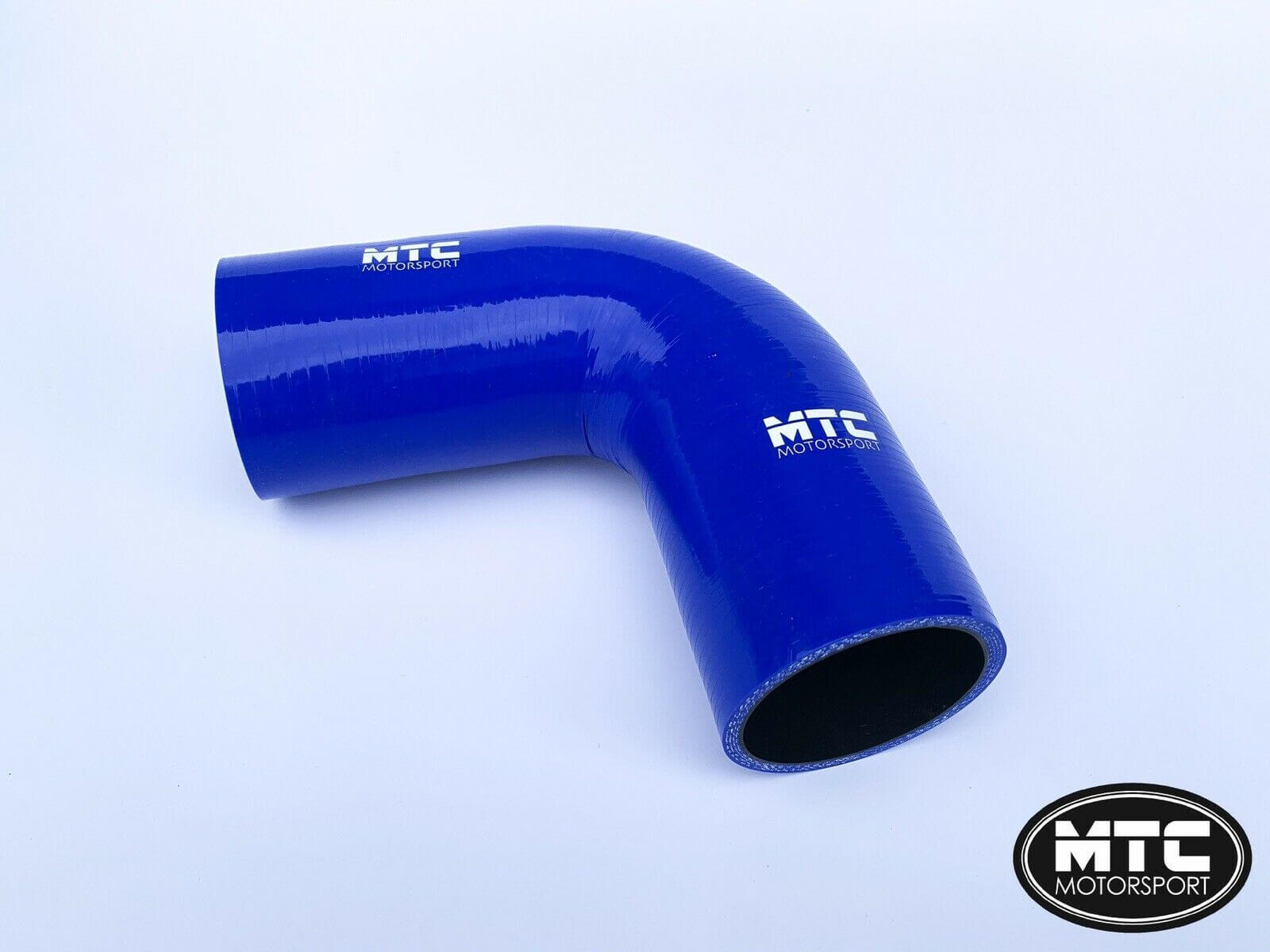 63mm 2.5" Silicone 90 Degree Bend Hose Elbow 150mm Legs | MTC Motorsport