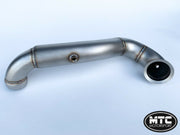 Mercedes A45 3.5” Decat Downpipe CLA45 GLA45 AMG | MTC Motorsport