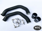 BMW M3 F80 S55 Engine Aluminium Charge Pipes M4 | MTC Motorsport