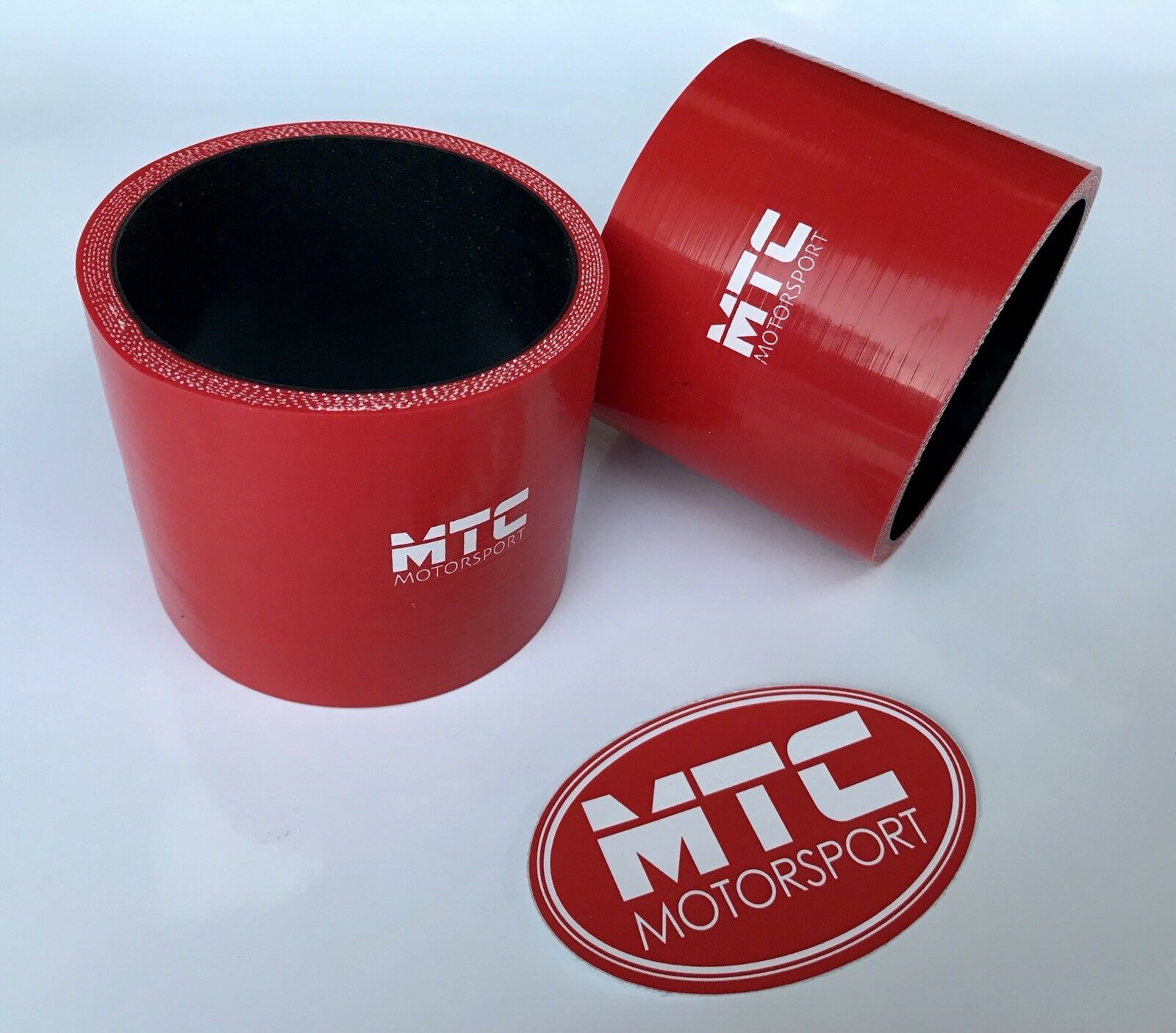 Ferrari 488 GTB Spider Silicone Intake Hoses 8 PLY Red | MTC Motorsport