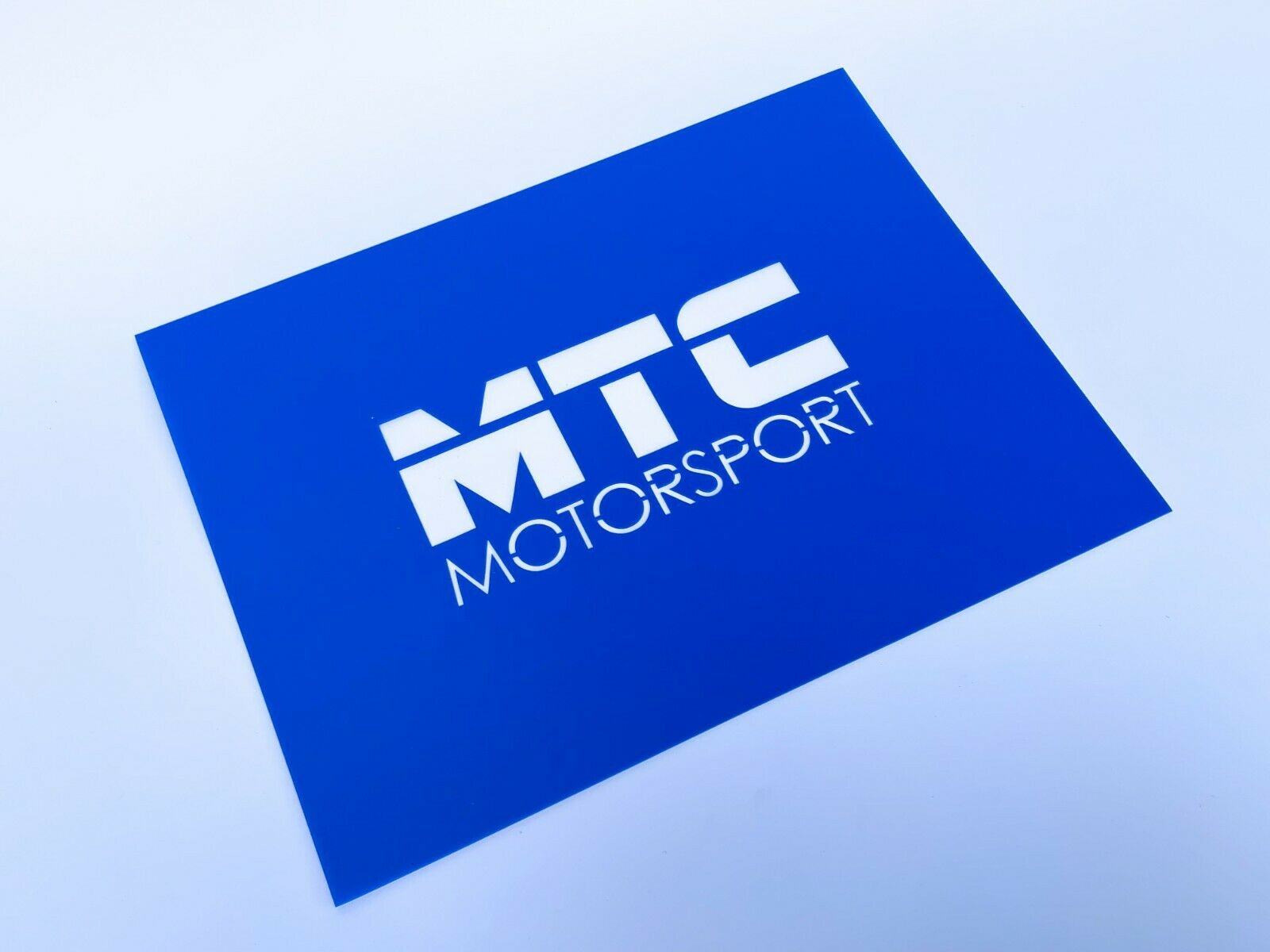 MTC Motorsport Logo Stencil for Intercooler