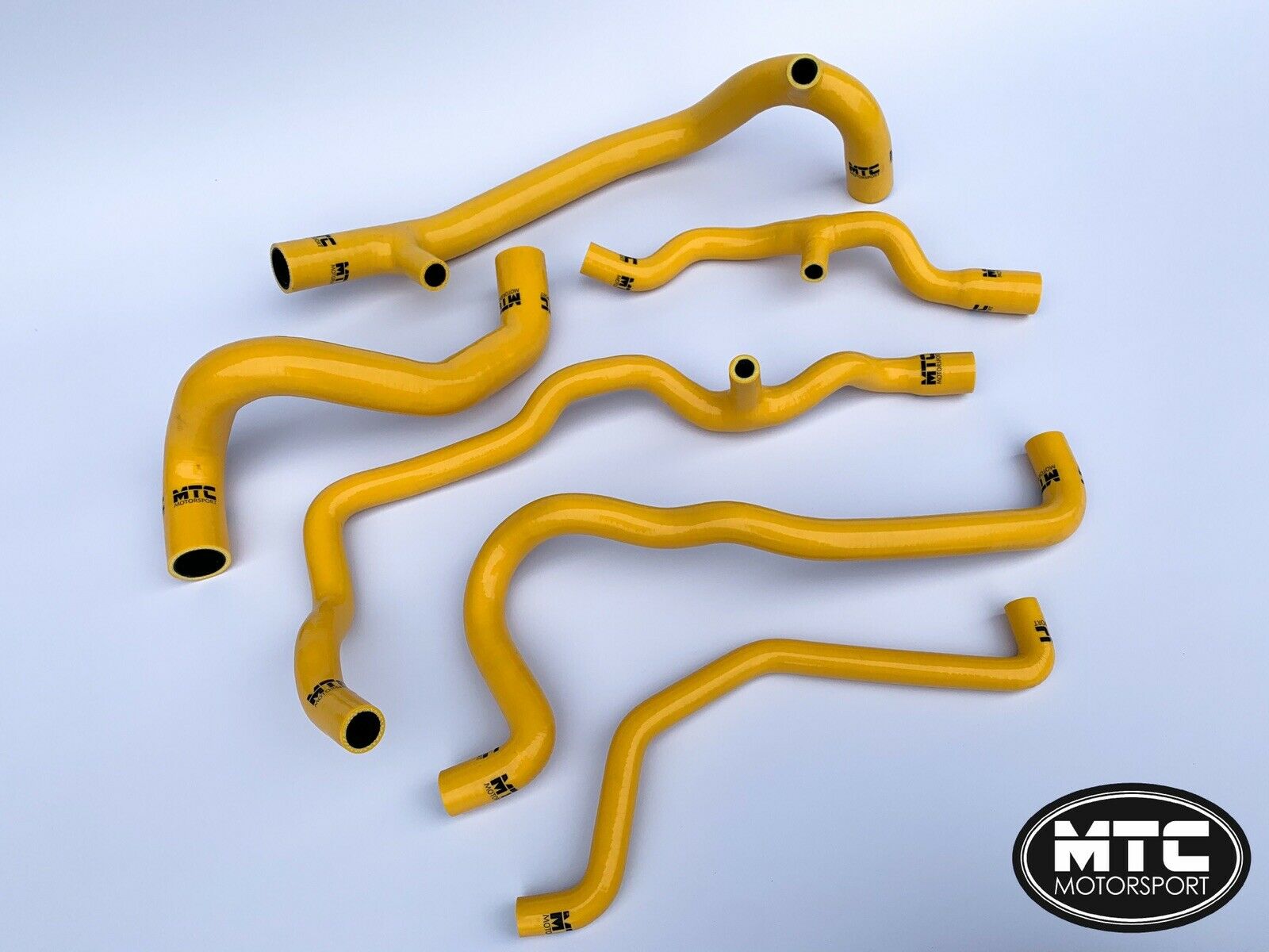 Renault Clio 172 182 Silicone Coolant Hoses for Phase 2 Yellow | MTC Motorsport