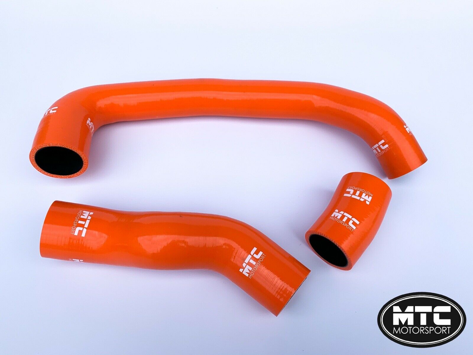 Ford Fiesta MK7 1.0 Ecoboost Intercooler Boost Turbo Hoses Orange | MTC Motorsport