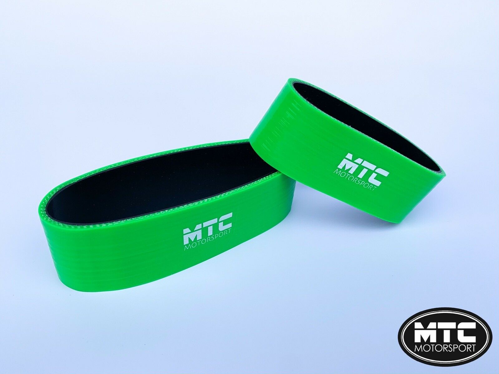 Mini Cooper S R53 Silicone Intercooler Snoot Boots Green | MTC Motorsport