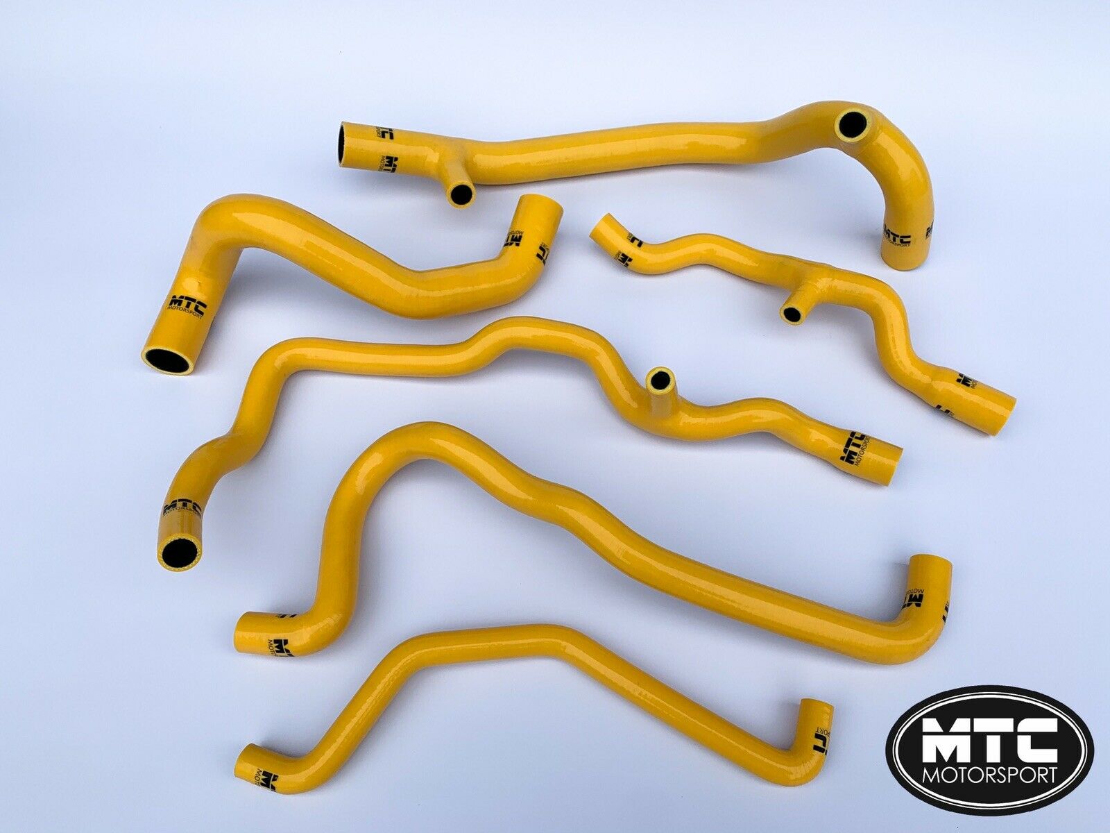 Renault Clio 172 182 Silicone Coolant Hoses for Phase 2 Yellow | MTC Motorsport