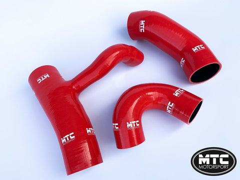 Renault Clio 2.0 200 RS Intake Induction Silicone Hoses Red | MTC Motorsport
