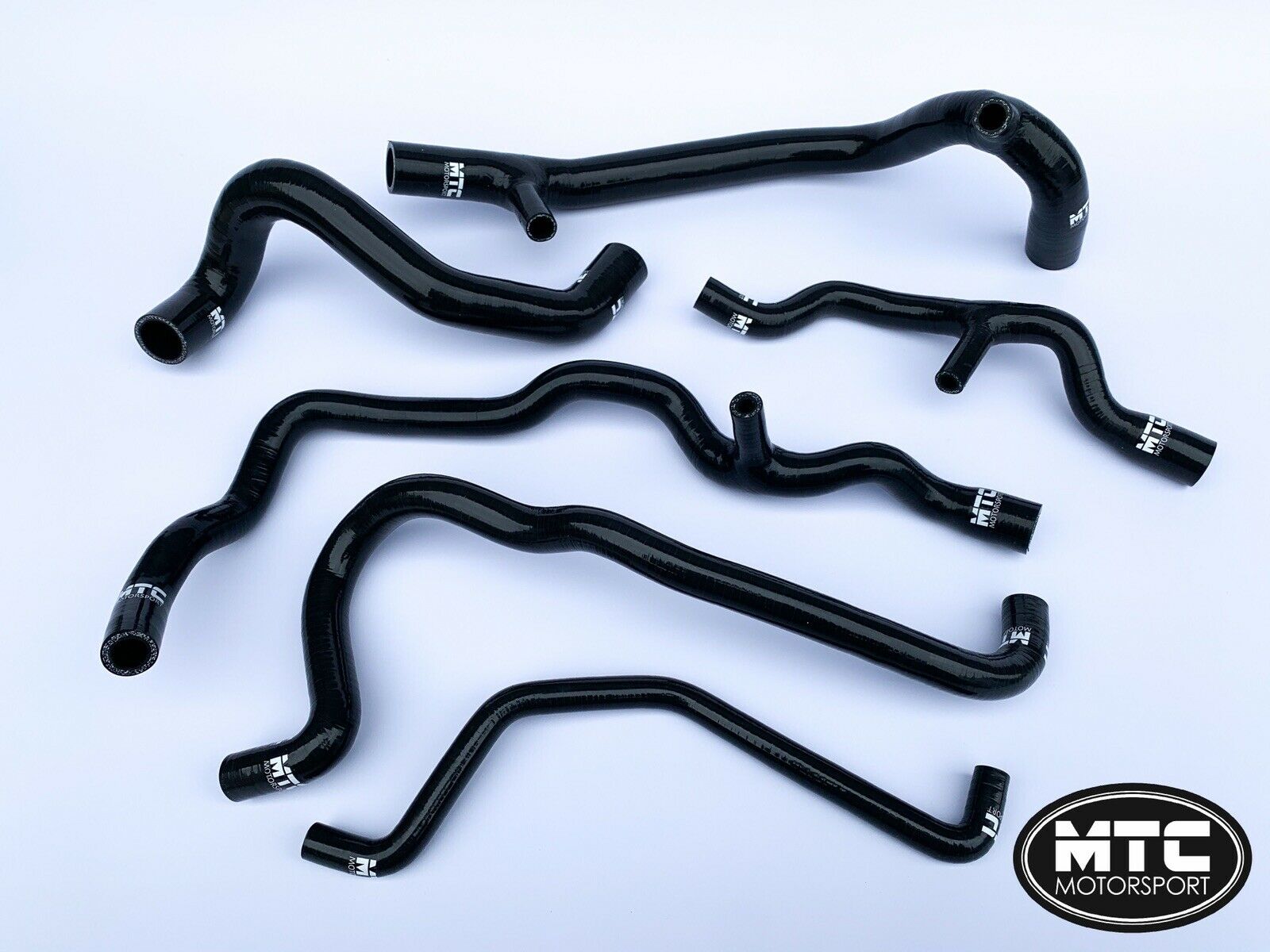 Renault Clio 172 182 Silicone Coolant Hoses for Phase 2 Black | MTC Motorsport