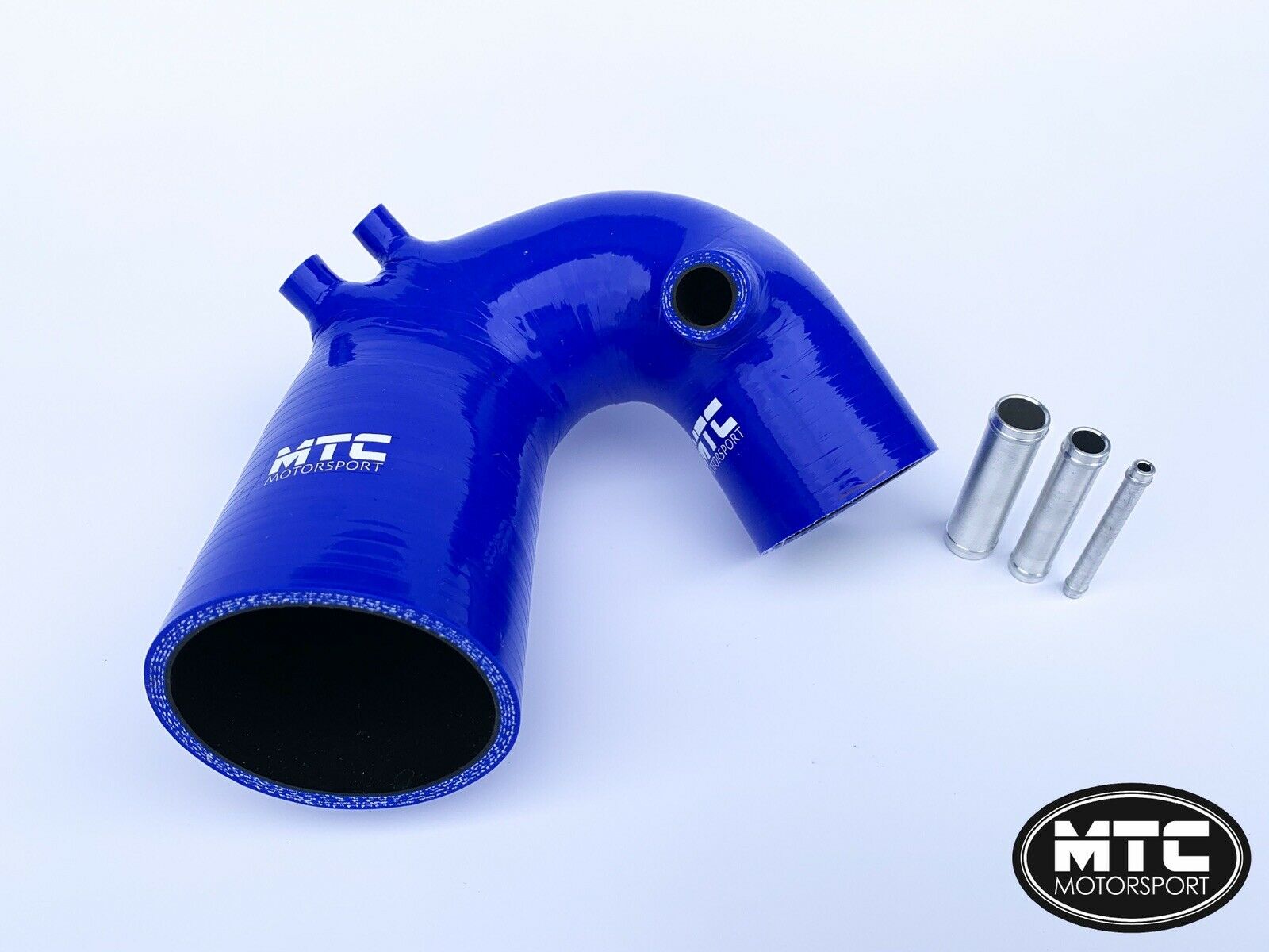 Fiat 500 595 695 Turismo Abarth Intake Hose Blue Garrett Turbo | MTC Motorsport