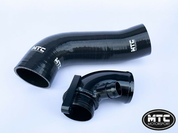 Golf R MK7 7.5 GTI Intake Inlet Turbo Elbow Pipe & Hose Black | MTC Motorsport